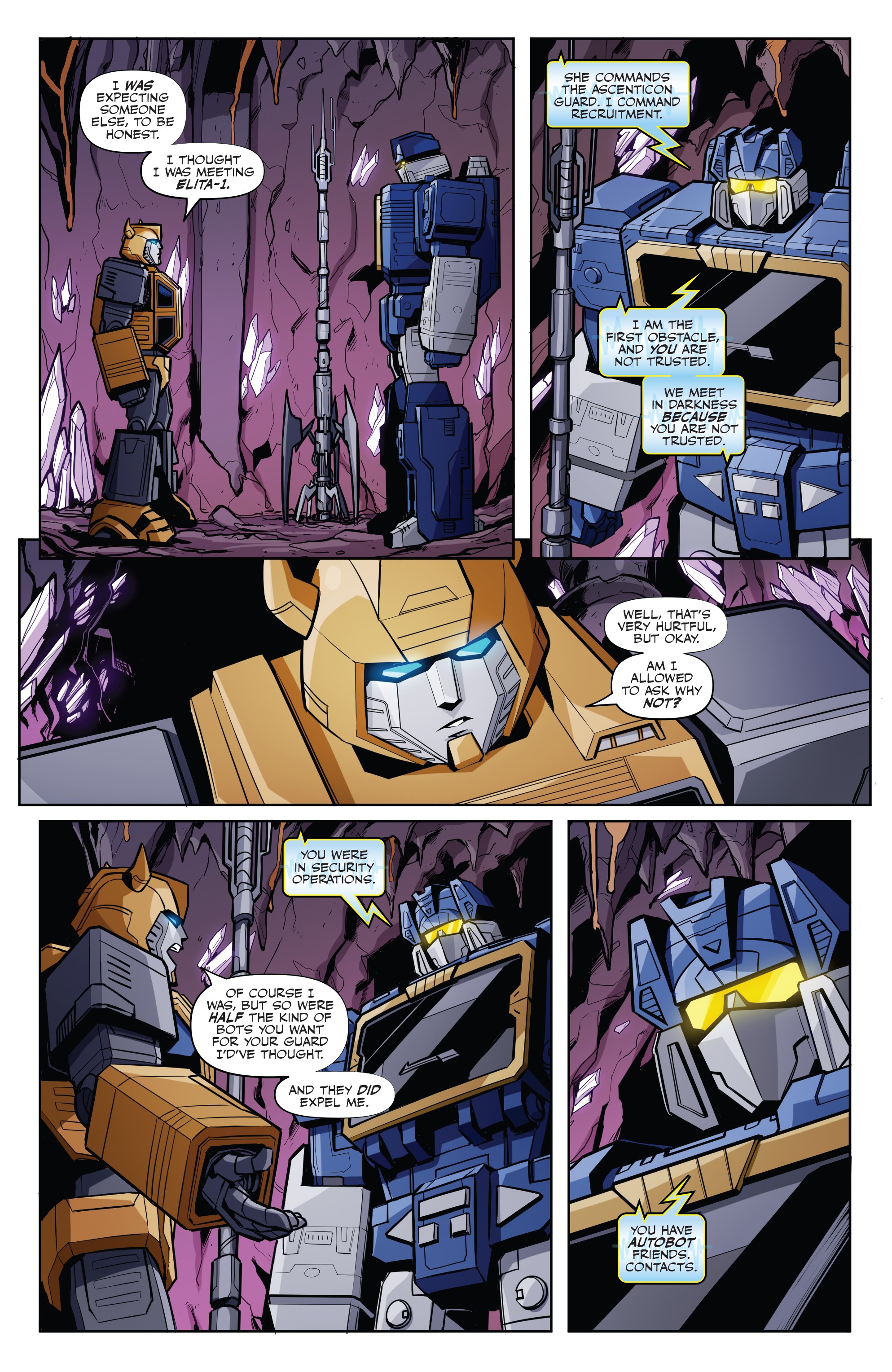 Read online Transformers (2019) comic -  Issue #5 - 18