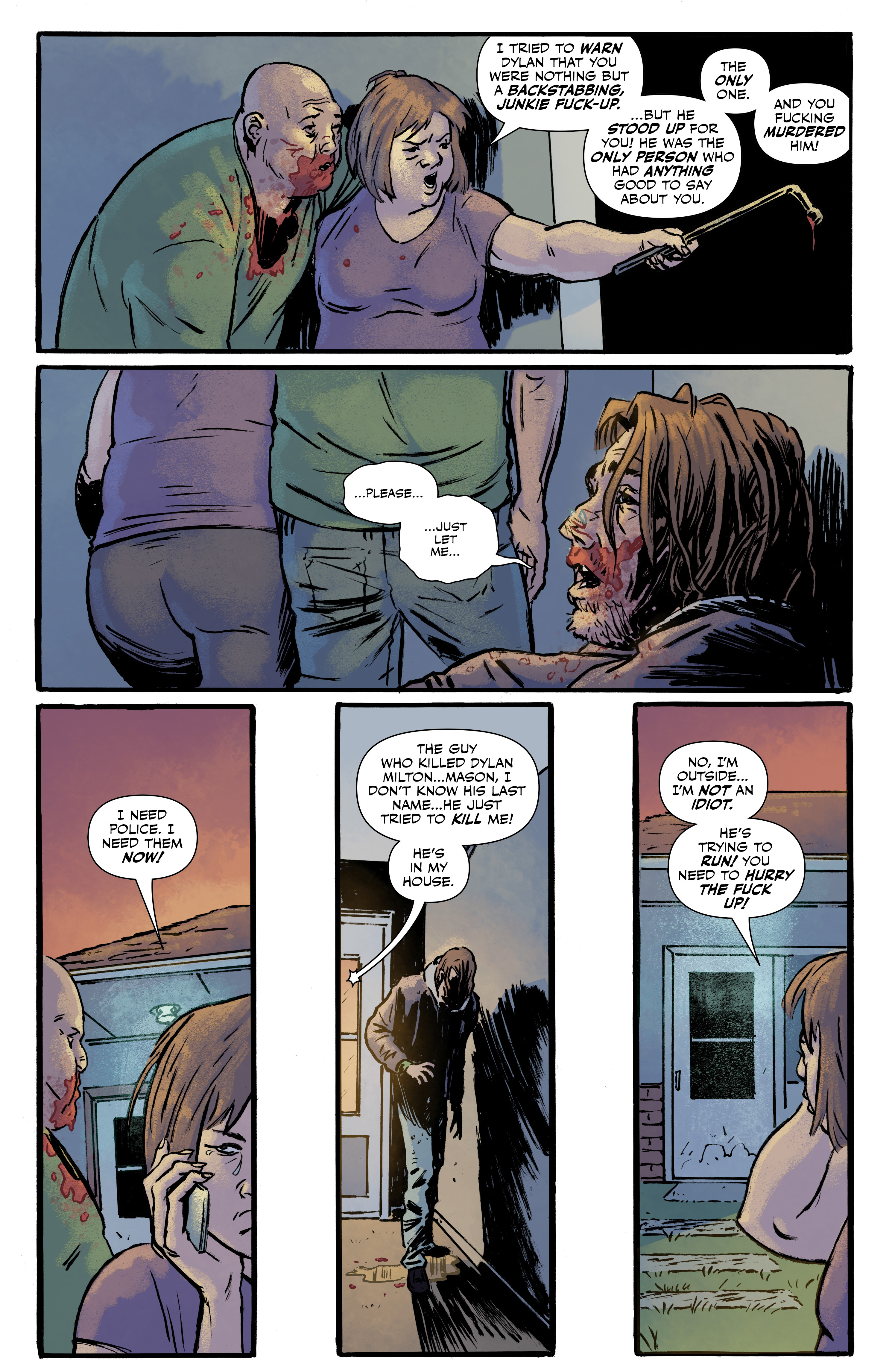 Read online The Violent comic -  Issue #5 - 14