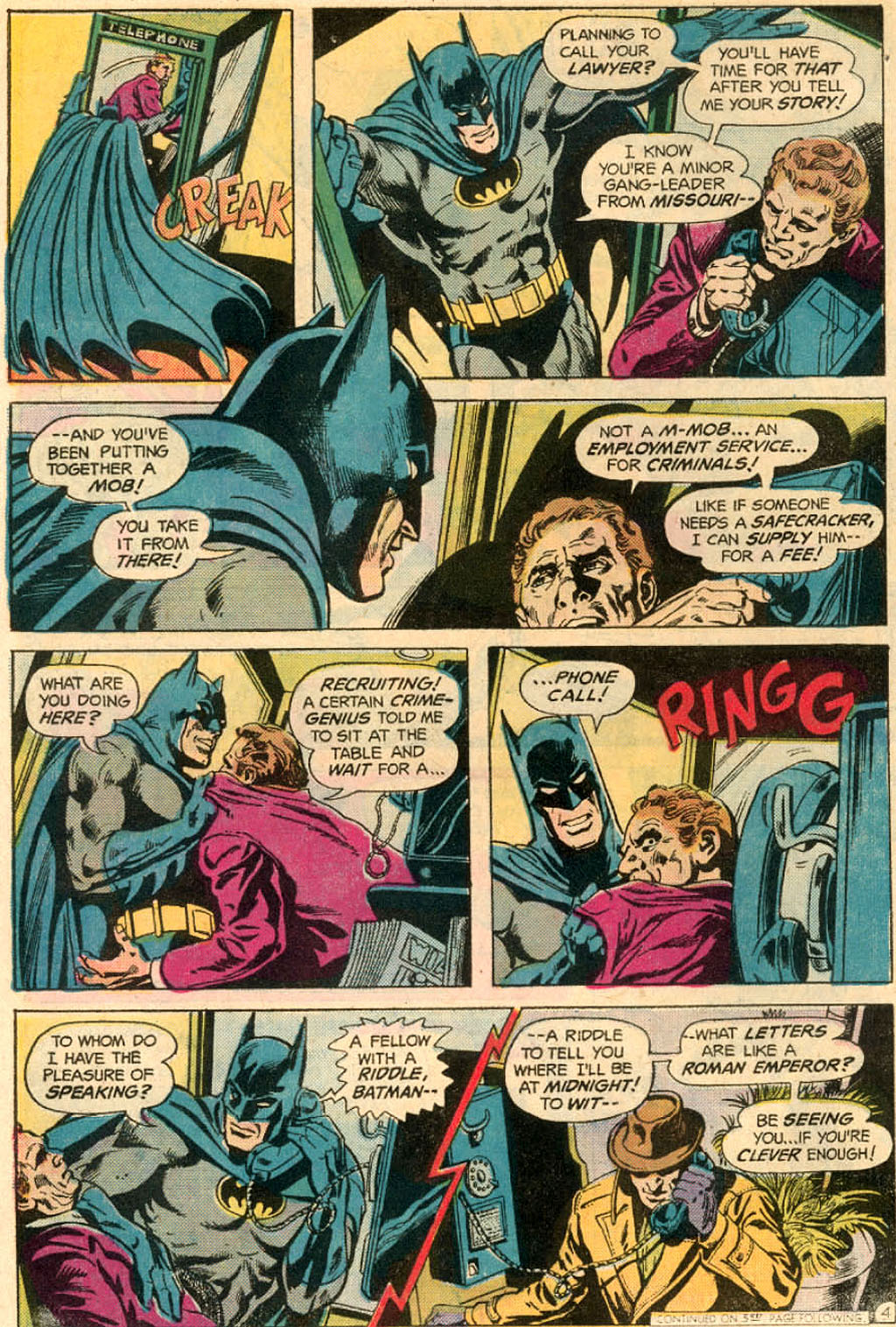 Read online Batman (1940) comic -  Issue #263 - 5