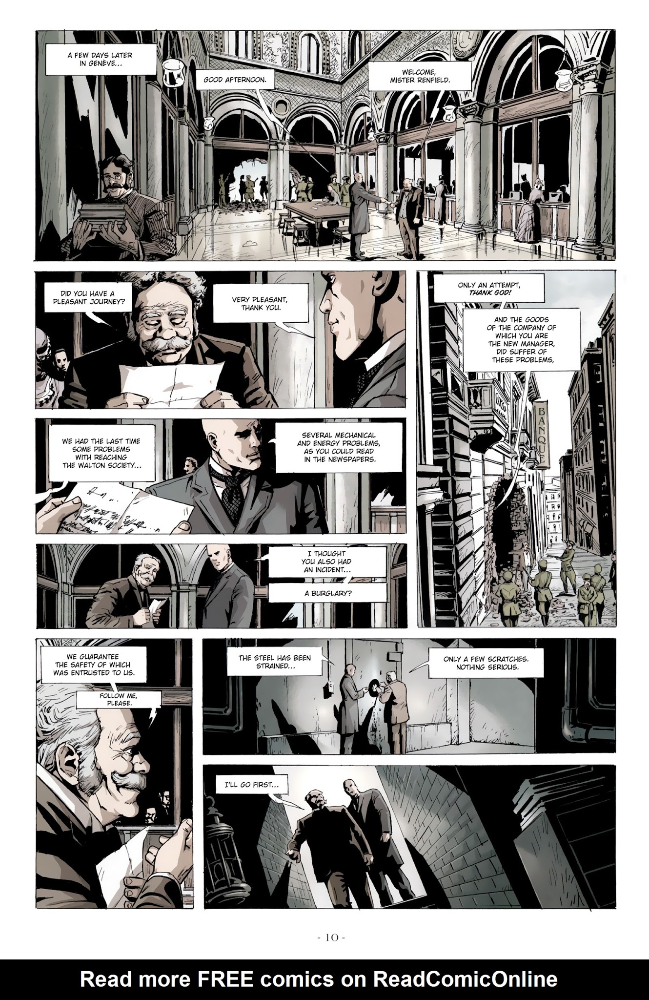 Read online Mister Hyde contre Frankenstein comic -  Issue #2 - 11