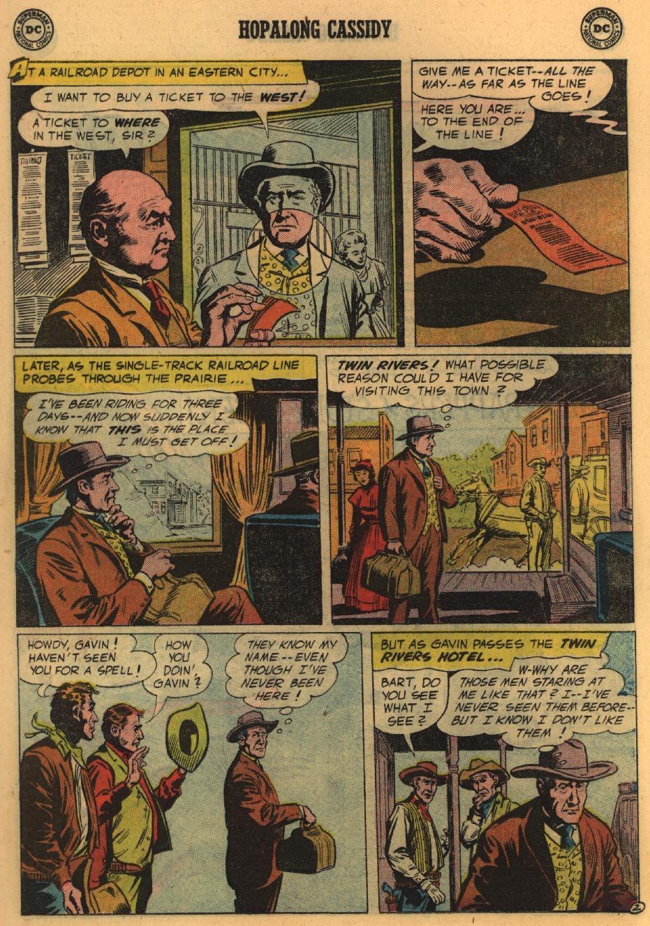 Read online Hopalong Cassidy comic -  Issue #115 - 14