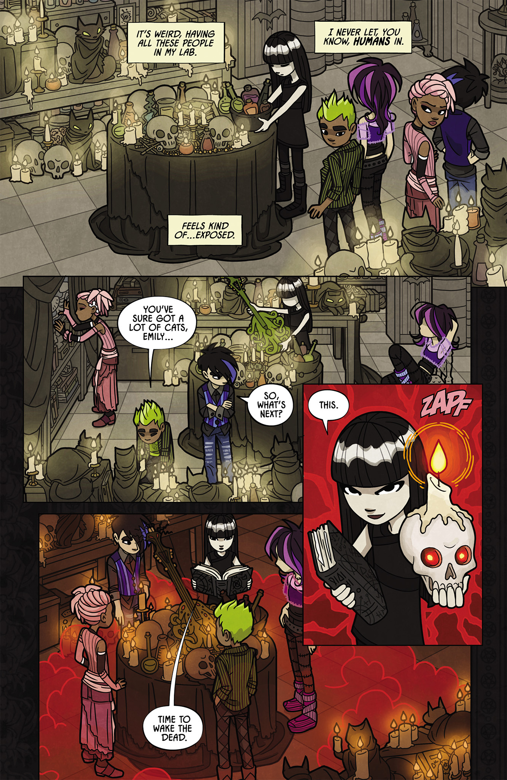 Read online Emily and the Strangers comic -  Issue #3 - 5