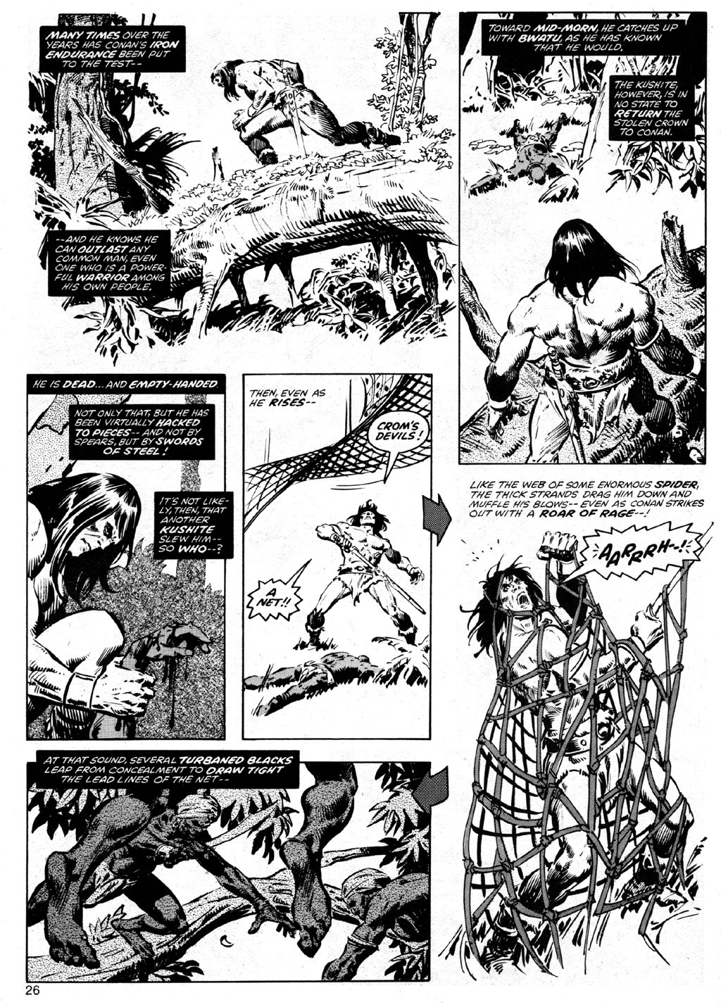 Read online The Savage Sword Of Conan comic -  Issue #41 - 26