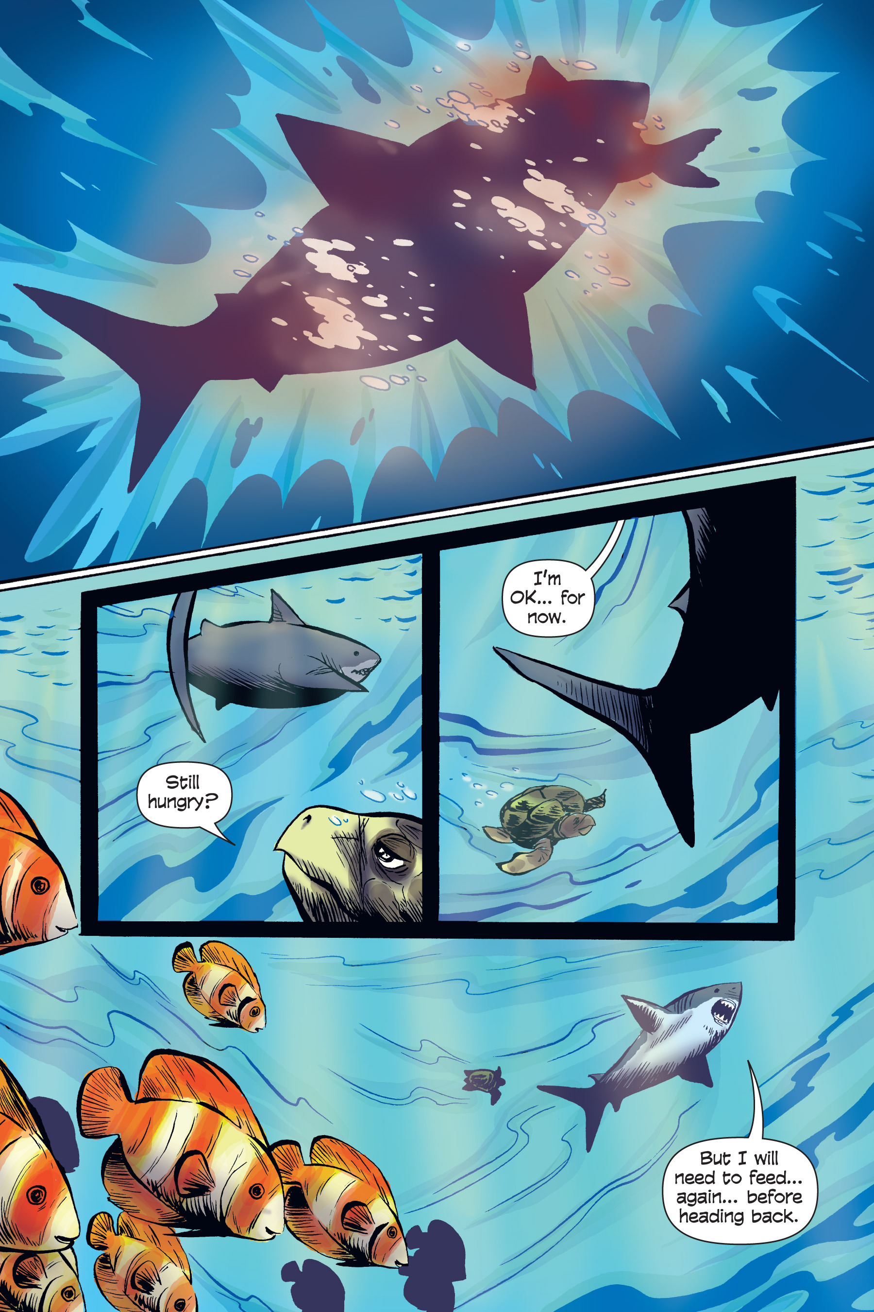 Read online Xoc: Journey of a Great White comic -  Issue # TPB - 109