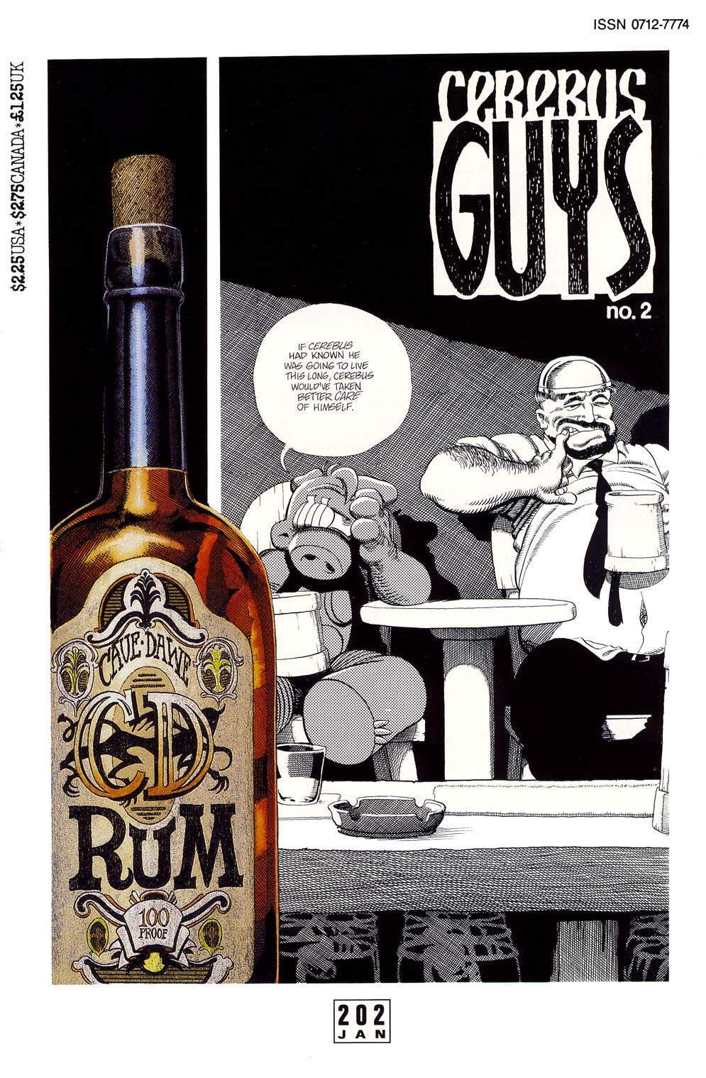 Read online Cerebus comic -  Issue #202 - 1