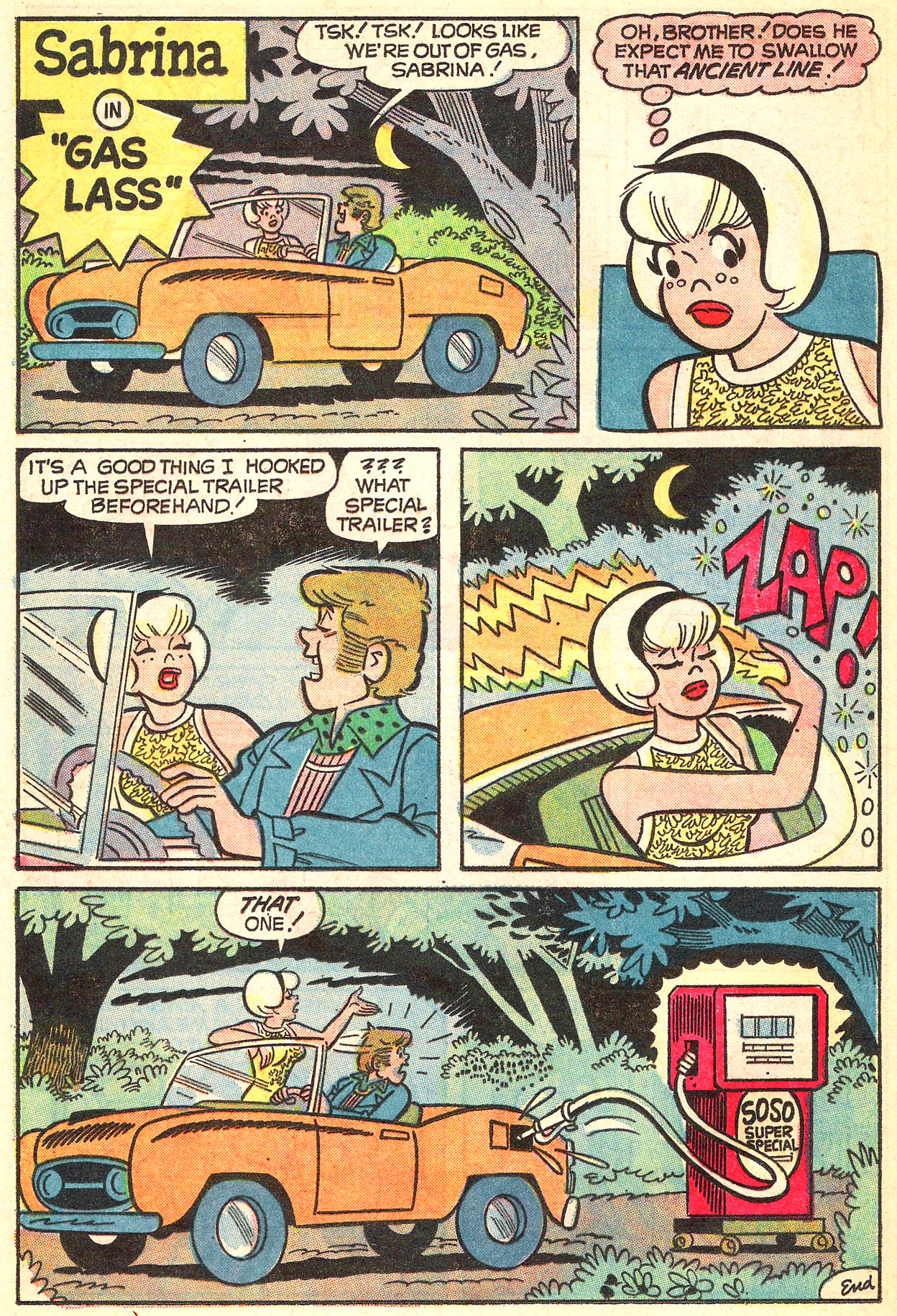 Read online Sabrina The Teenage Witch (1971) comic -  Issue #15 - 39