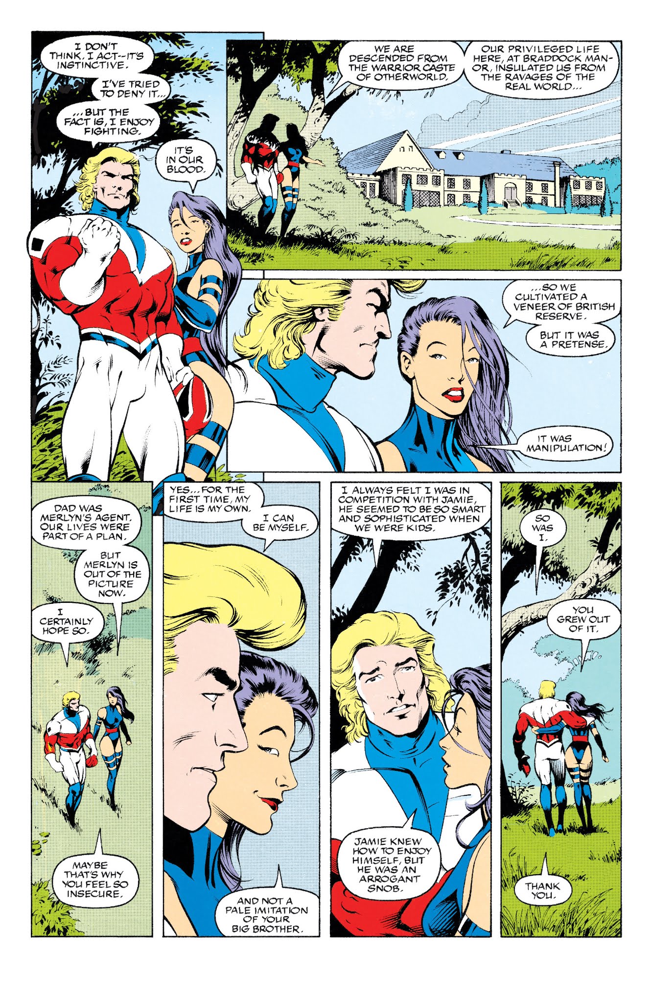 Read online Excalibur Visionaries: Alan Davis comic -  Issue # TPB 2 (Part 2) - 50