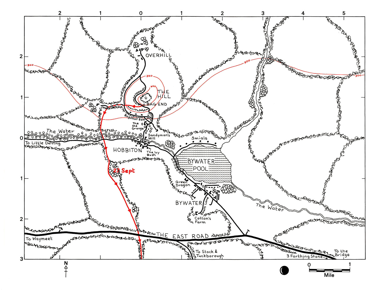 Read online Journeys of Frodo An Atlas of J.R.R. Tolkien's The Lord of
