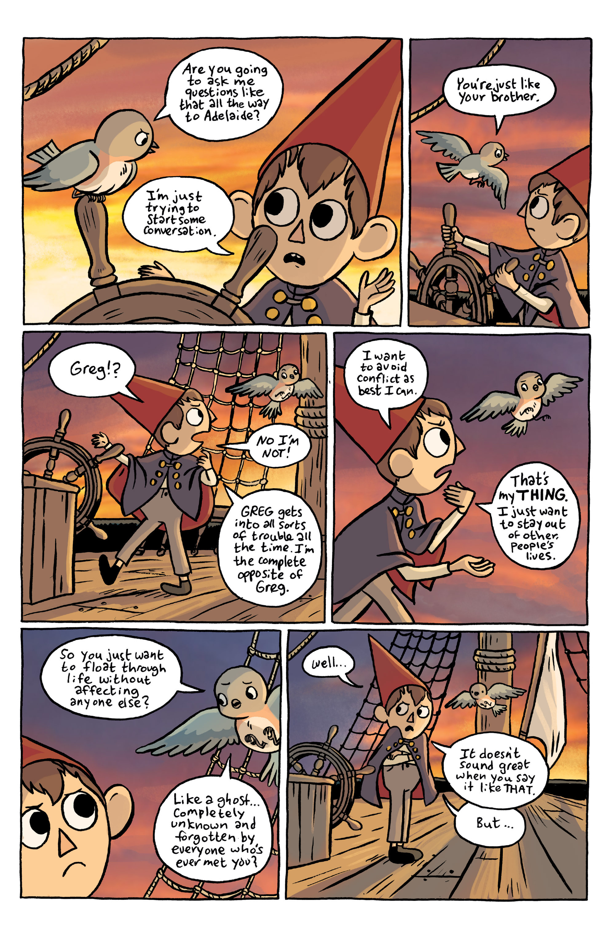 Read online Over the Garden Wall (2015) comic -  Issue # _Special - 21