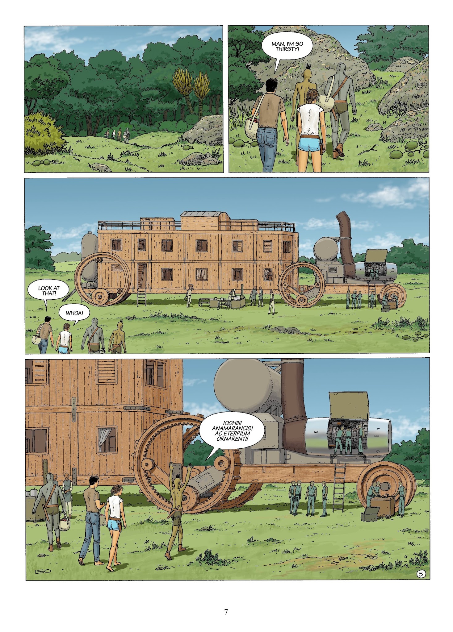 Read online The Survivors comic -  Issue #5 - 8