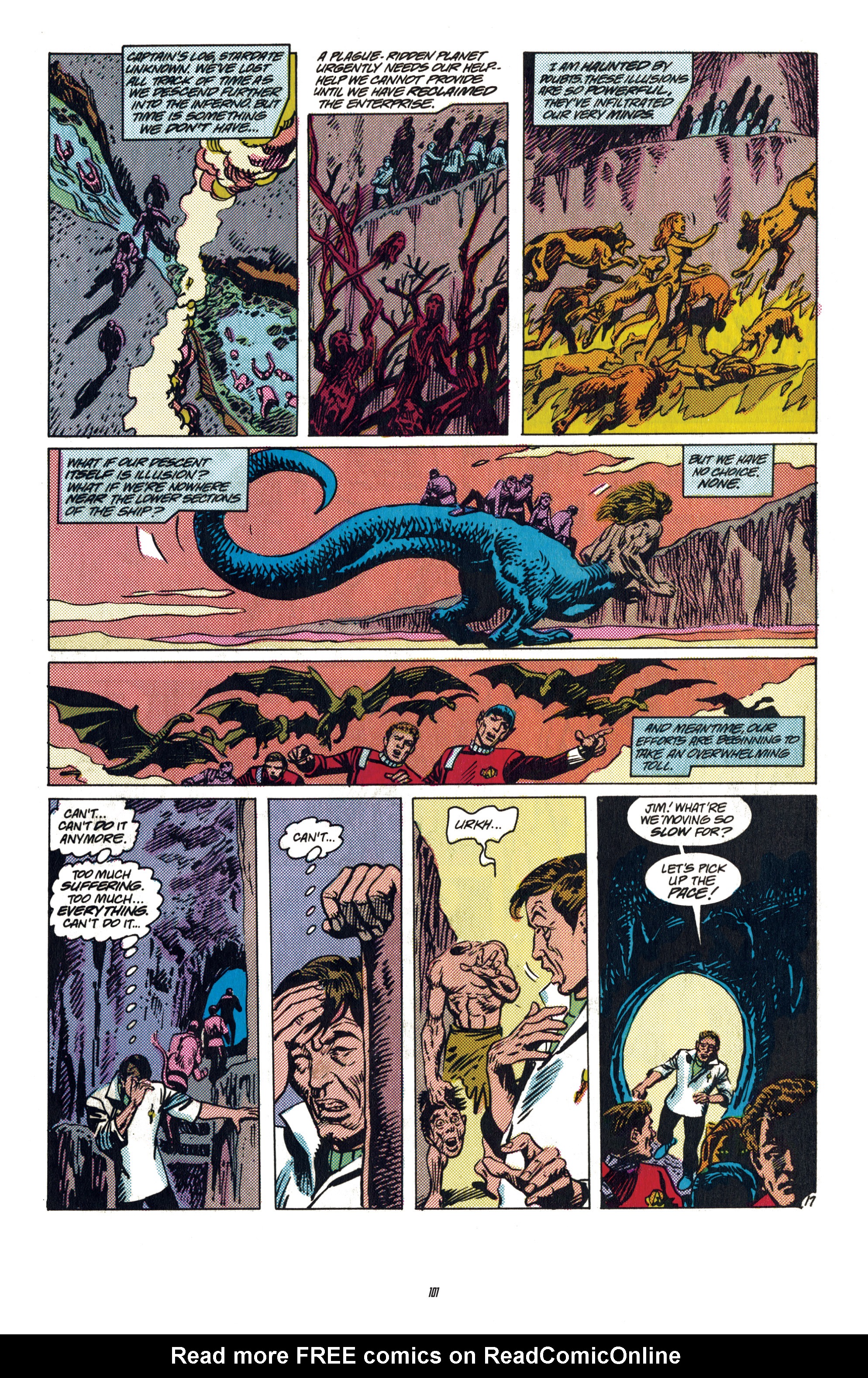 Read online Star Trek Classics comic -  Issue #5 - 99