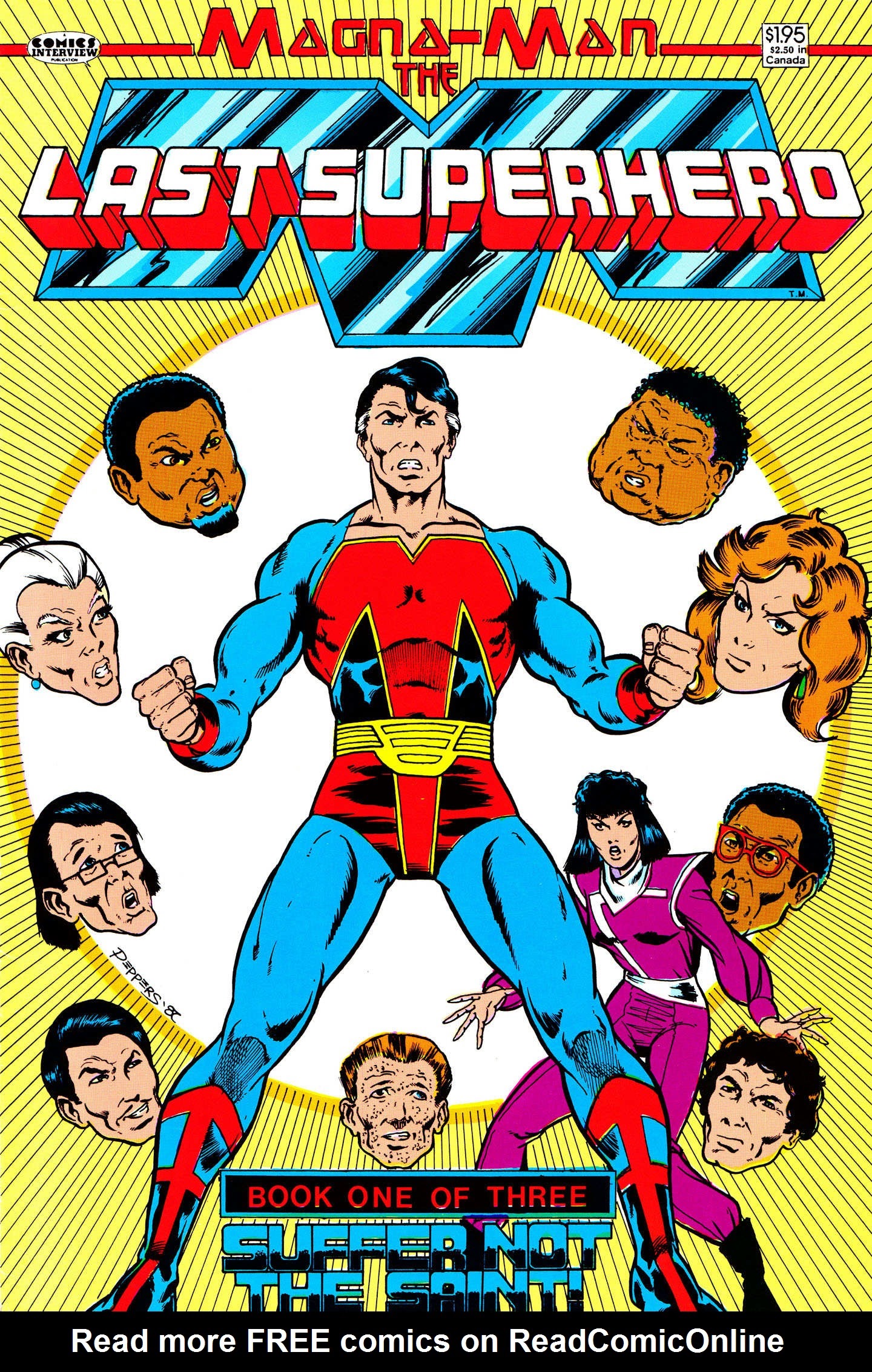 Read online Magna-Man: The Last Superhero comic -  Issue #1 - 1