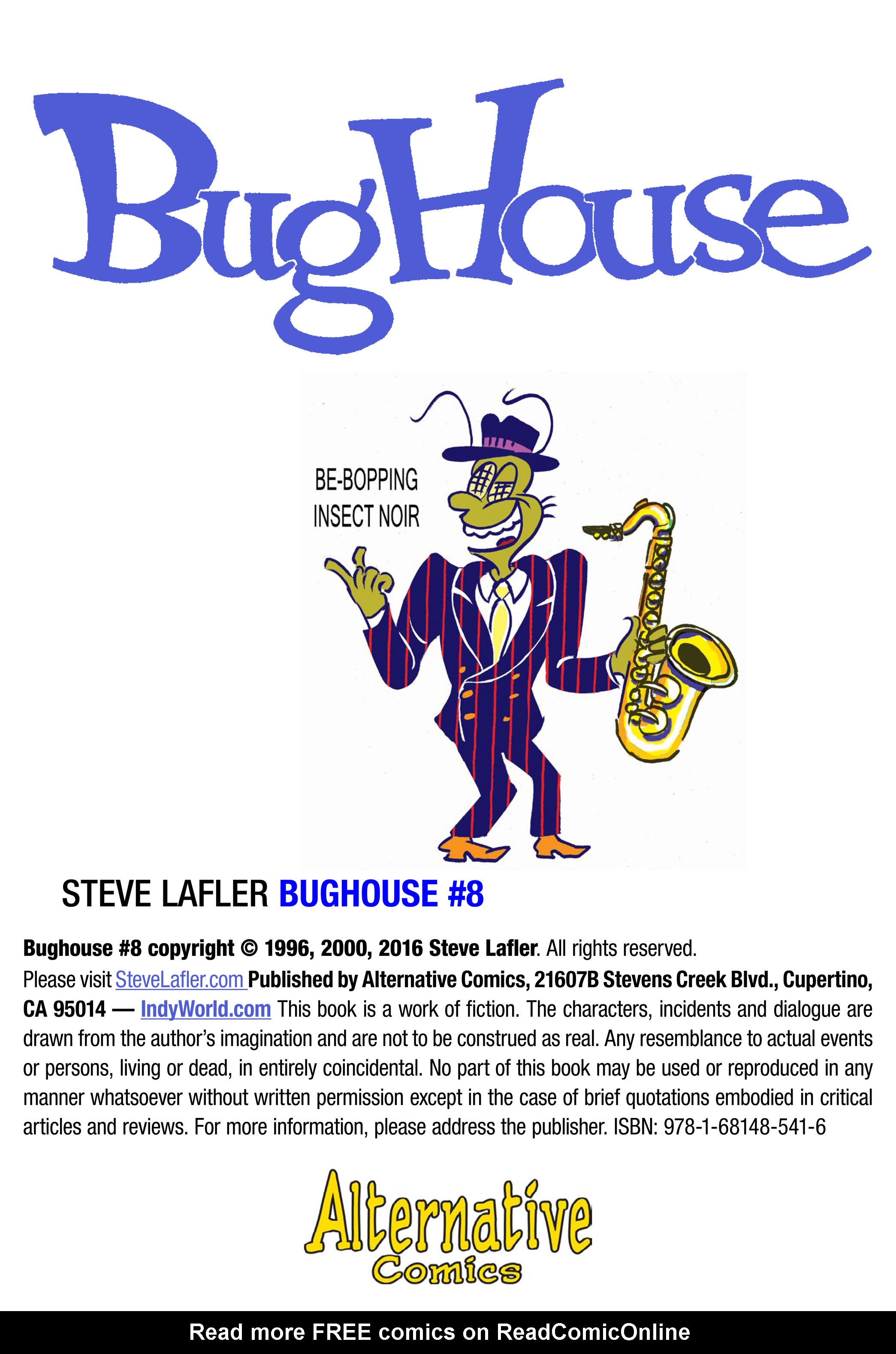 Read online Bughouse comic -  Issue #8 - 27