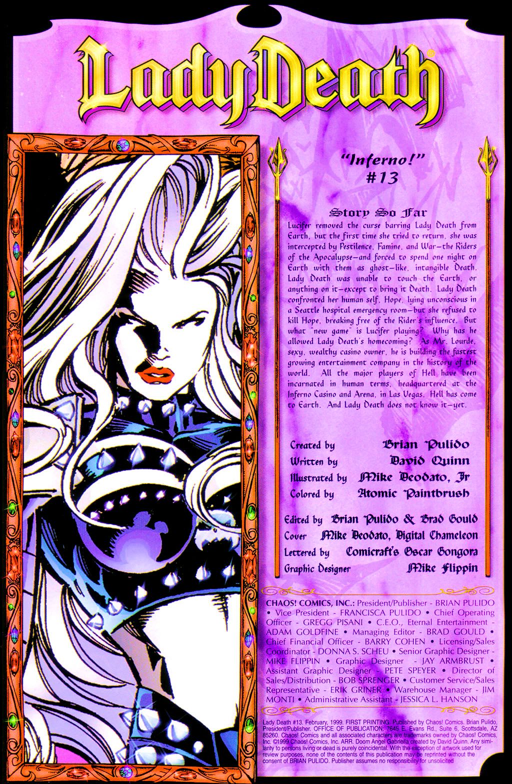 Read online Lady Death (1997) comic -  Issue #13 - 2