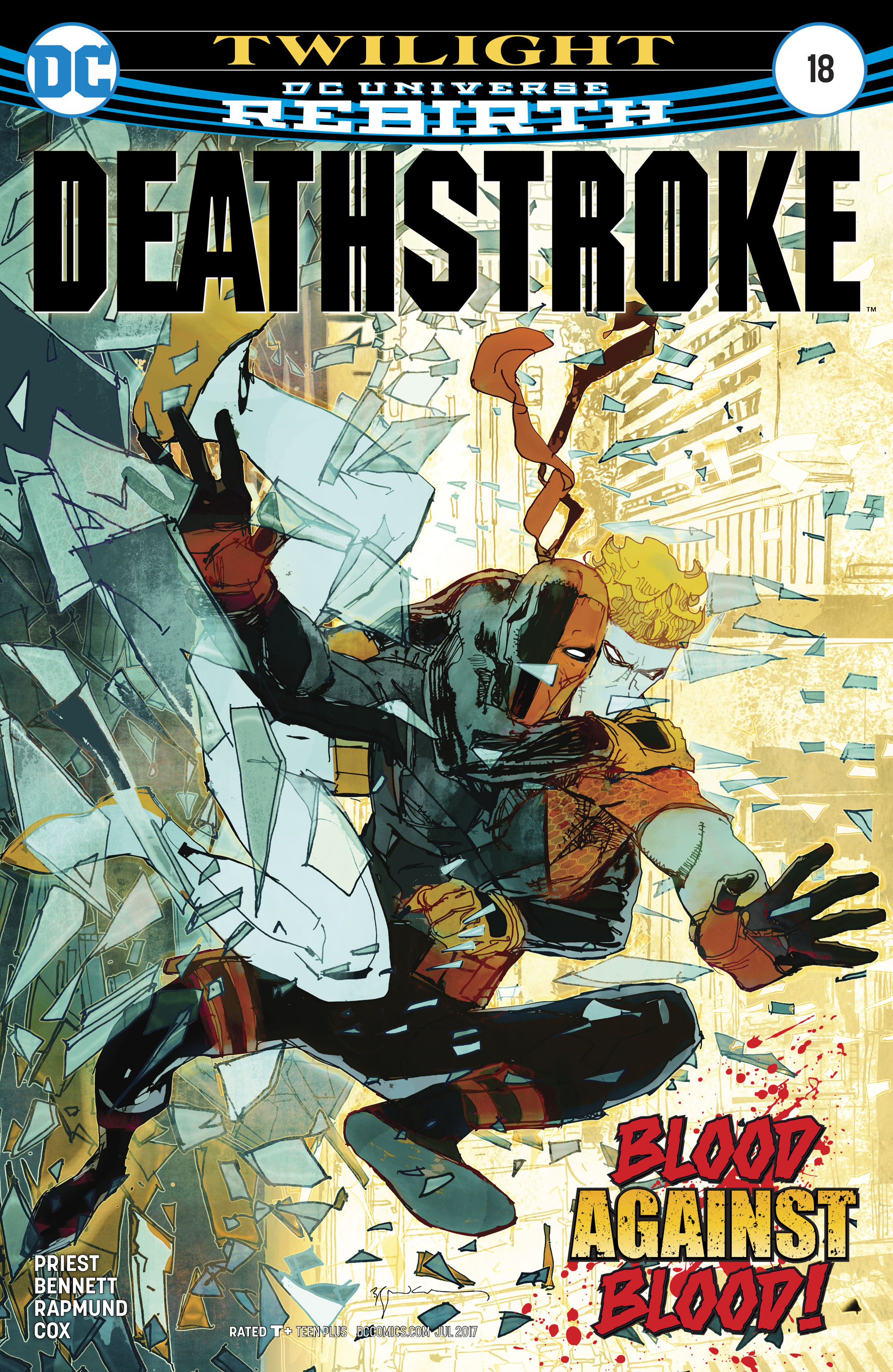 Read online Deathstroke (2016) comic -  Issue #18 - 1