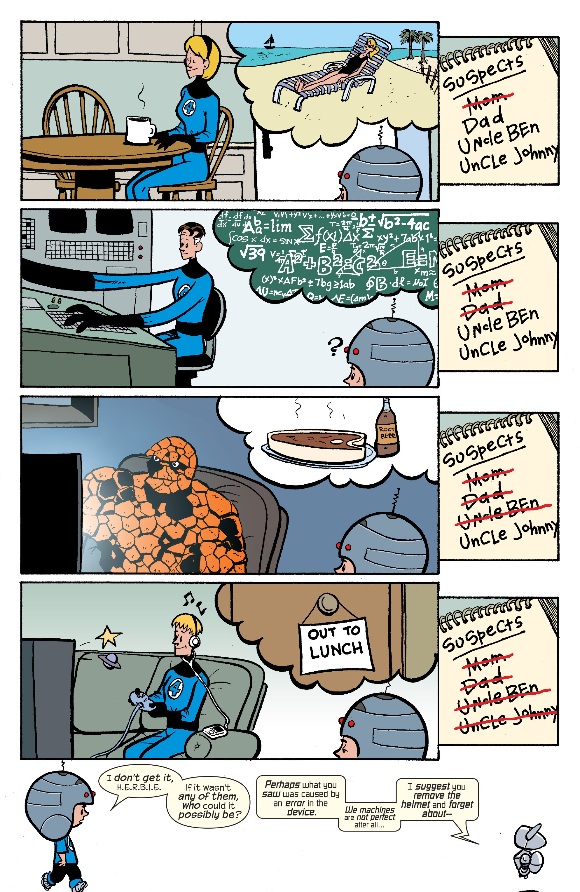 Read online Franklin Richards: Happy Franksgiving! comic -  Issue # Full - 10
