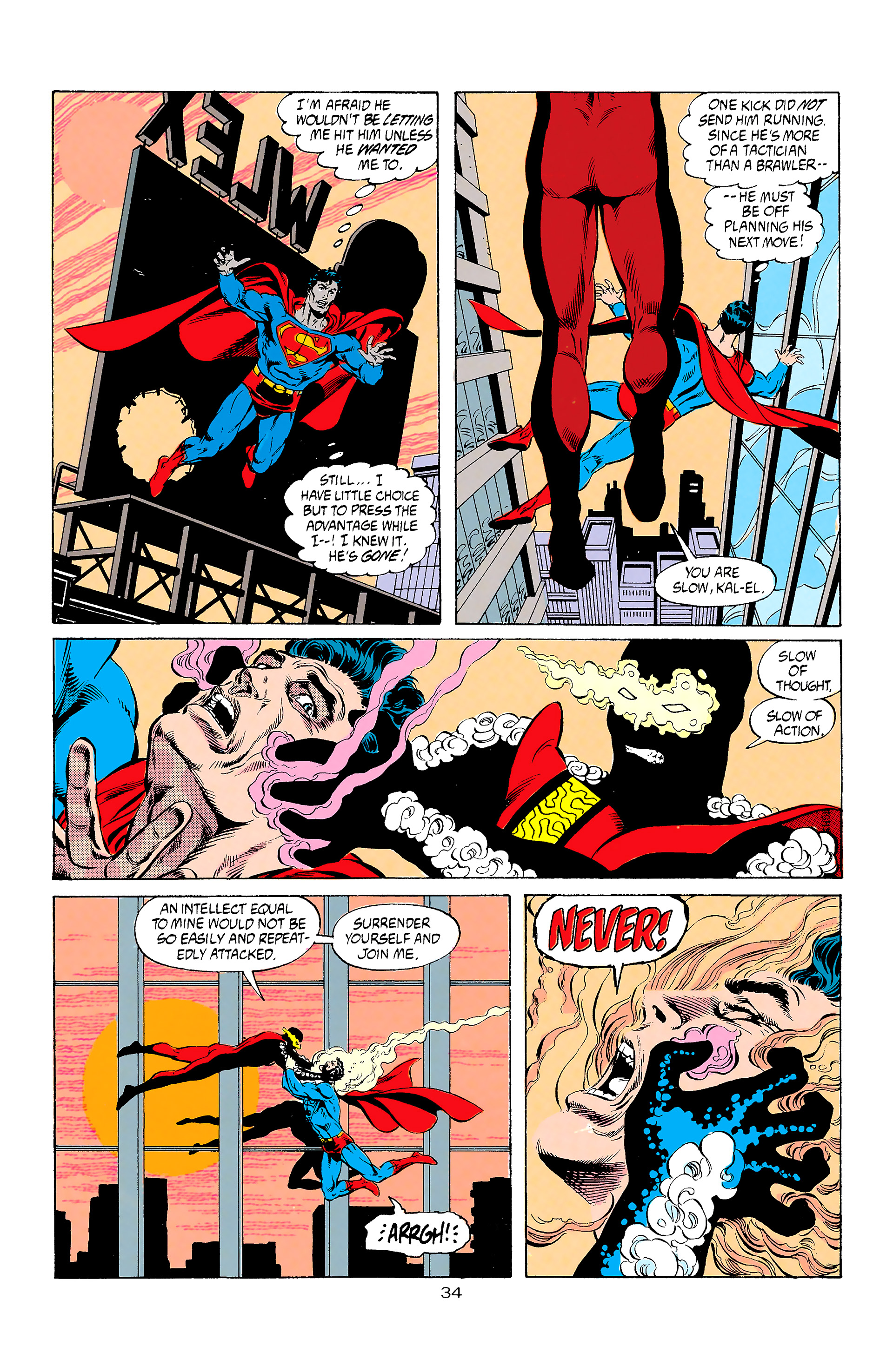 Read online Superman (1987) comic -  Issue #57 - 34