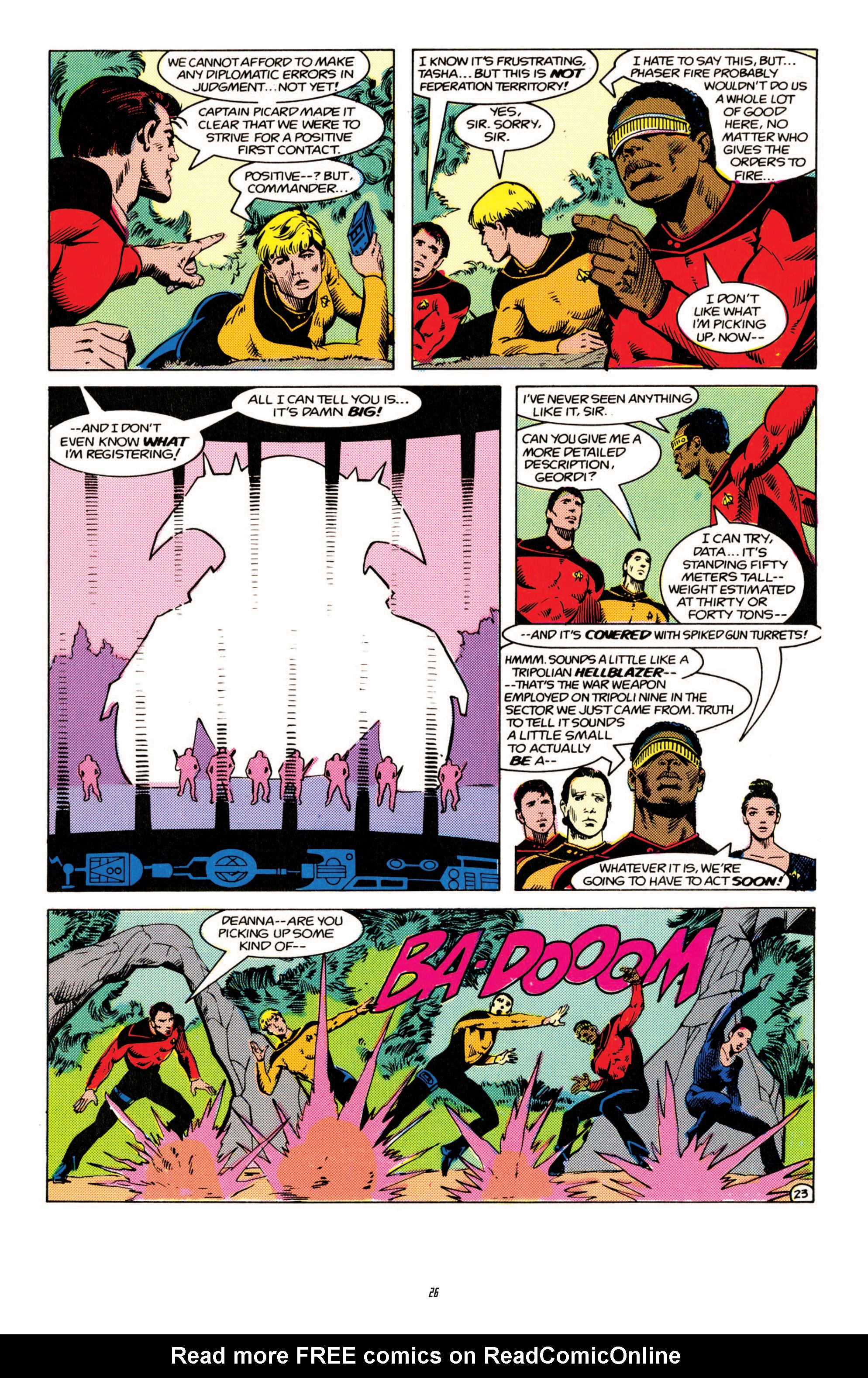 Read online Star Trek Classics comic -  Issue #4 - 25