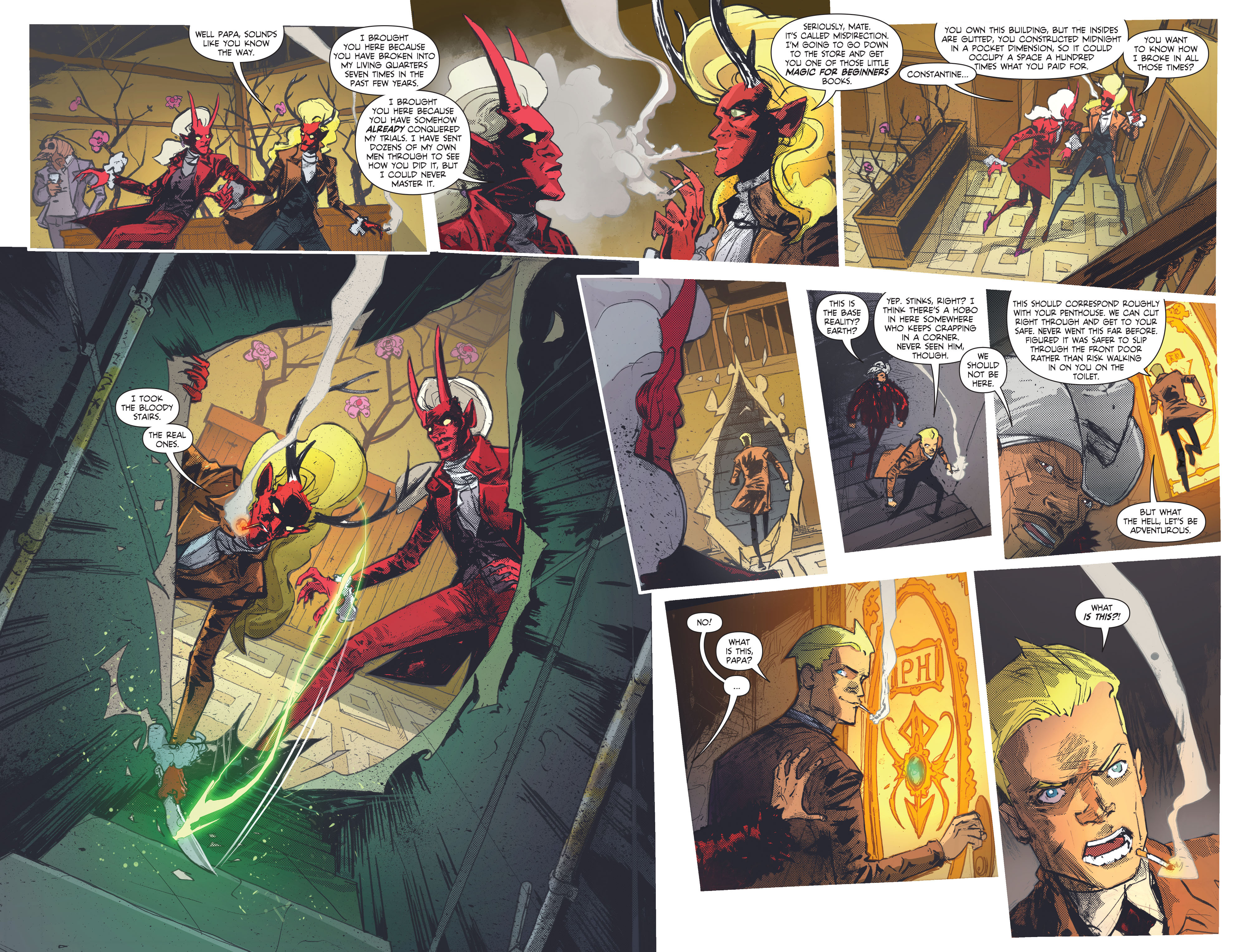 Read online Constantine: The Hellblazer comic -  Issue #8 - 12