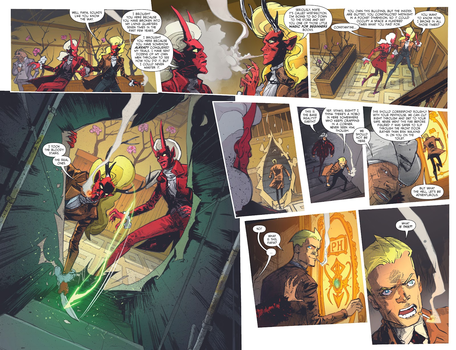 Constantine: The Hellblazer issue 8 - Page 12