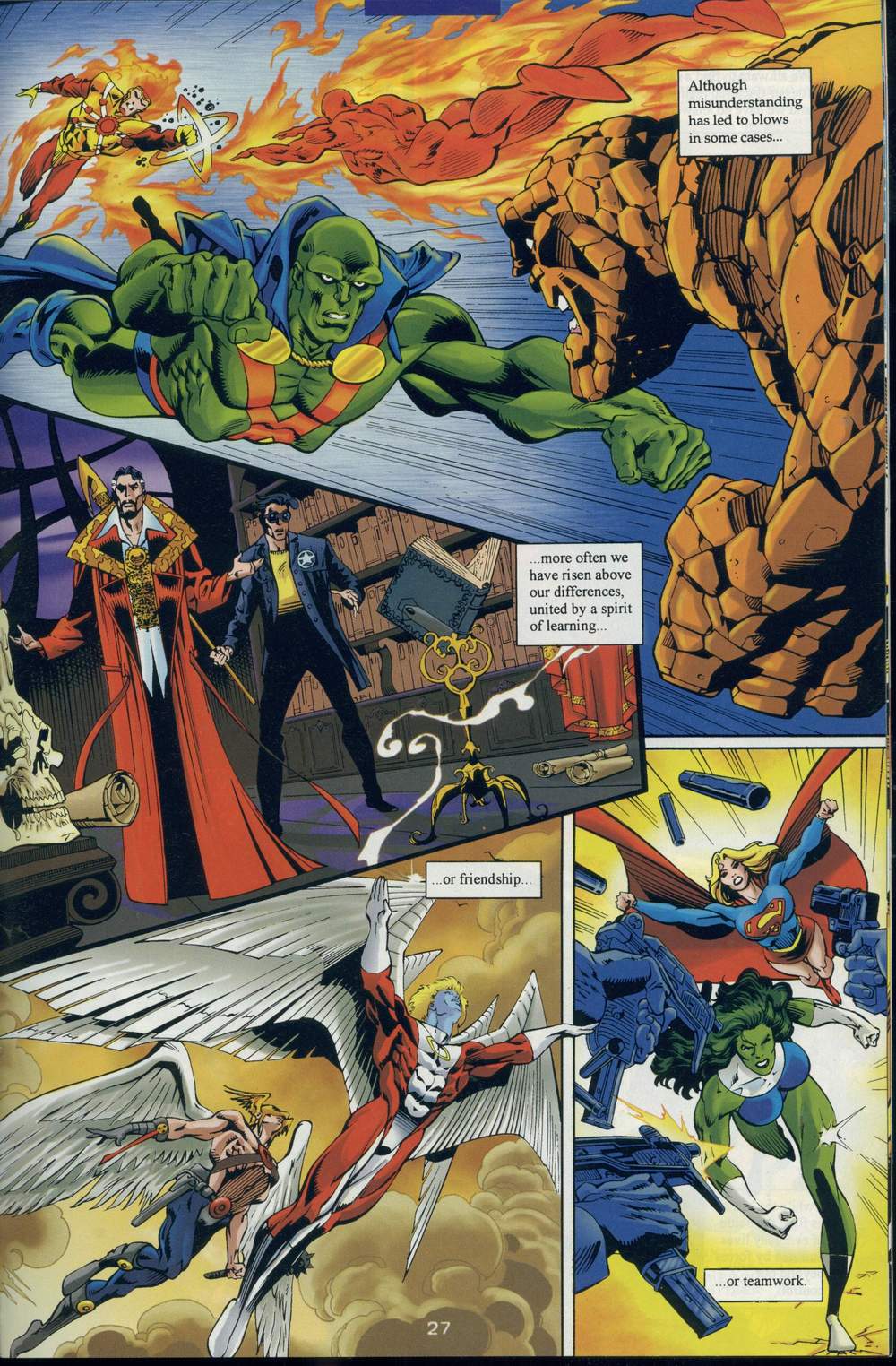 Read online DC Versus Marvel/Marvel Versus DC comic -  Issue #1 - 29