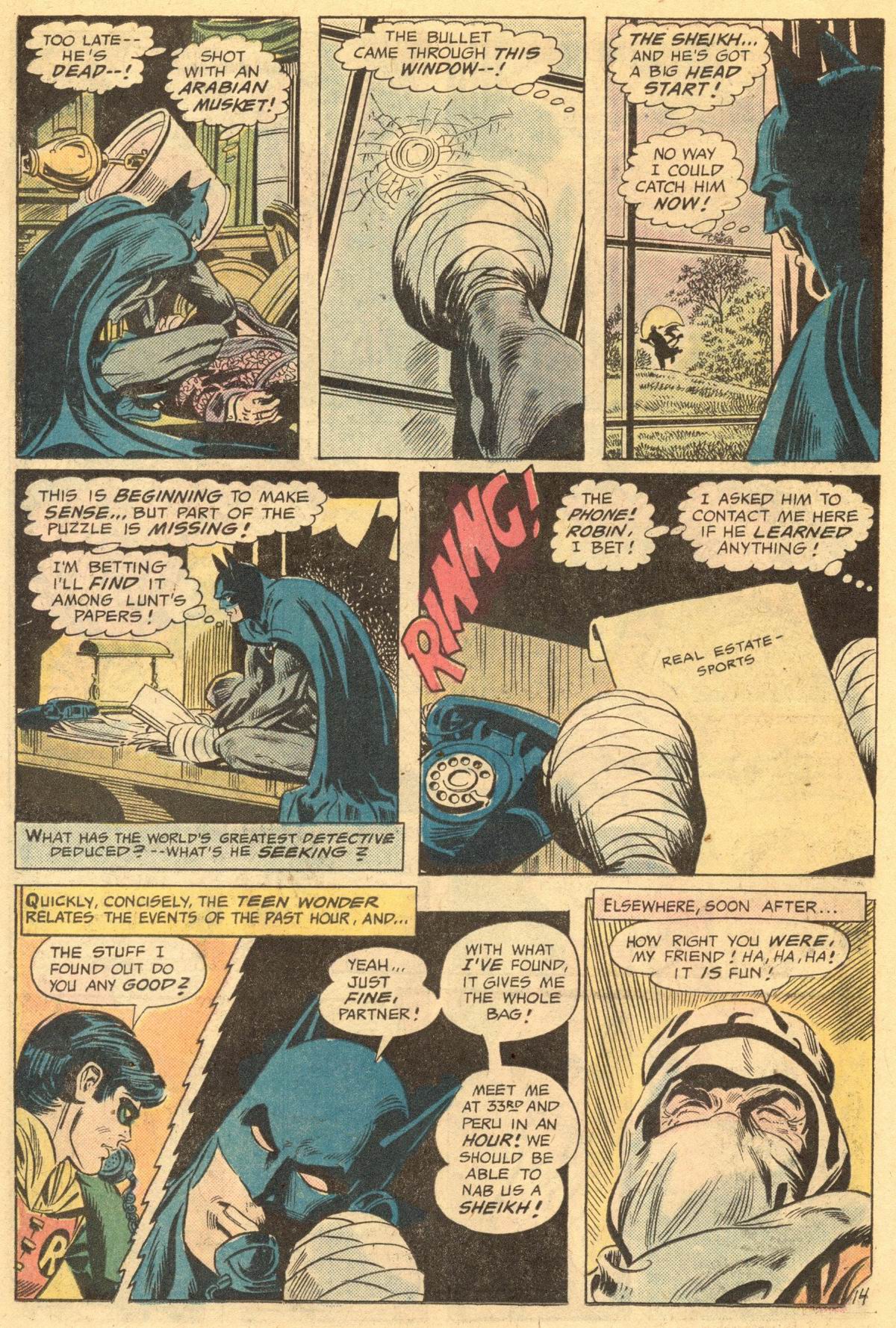 Read online Batman (1940) comic -  Issue #268 - 15
