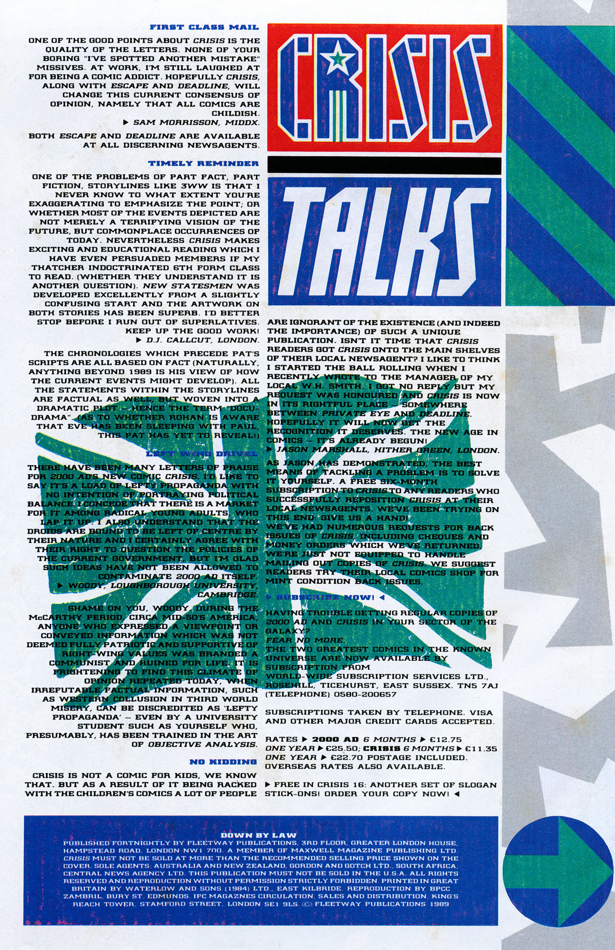 Read online Crisis comic -  Issue #15 - 32