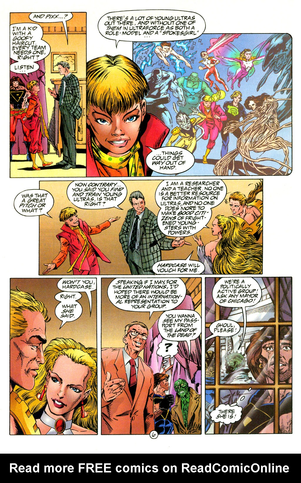Read online UltraForce (1994) comic -  Issue #2 - 7