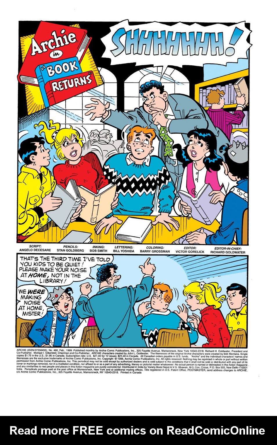 Read online Archie (1960) comic -  Issue #480 - 2