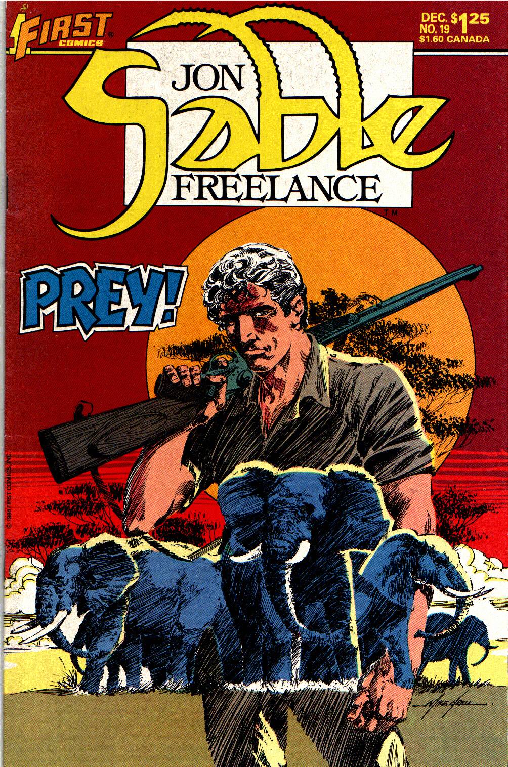 Read online Jon Sable, Freelance comic -  Issue #19 - 1