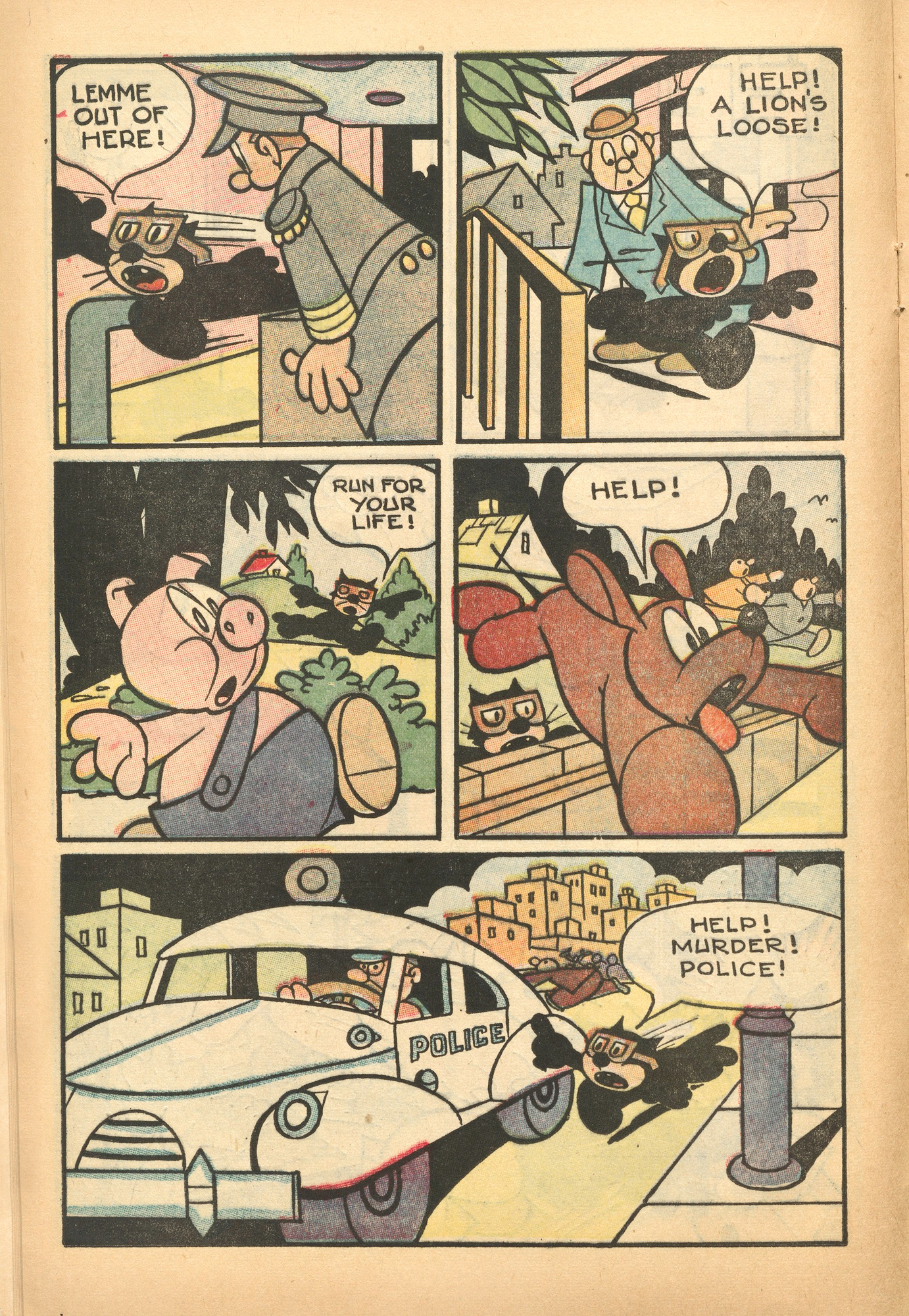 Read online Felix the Cat (1951) comic -  Issue #51 - 16