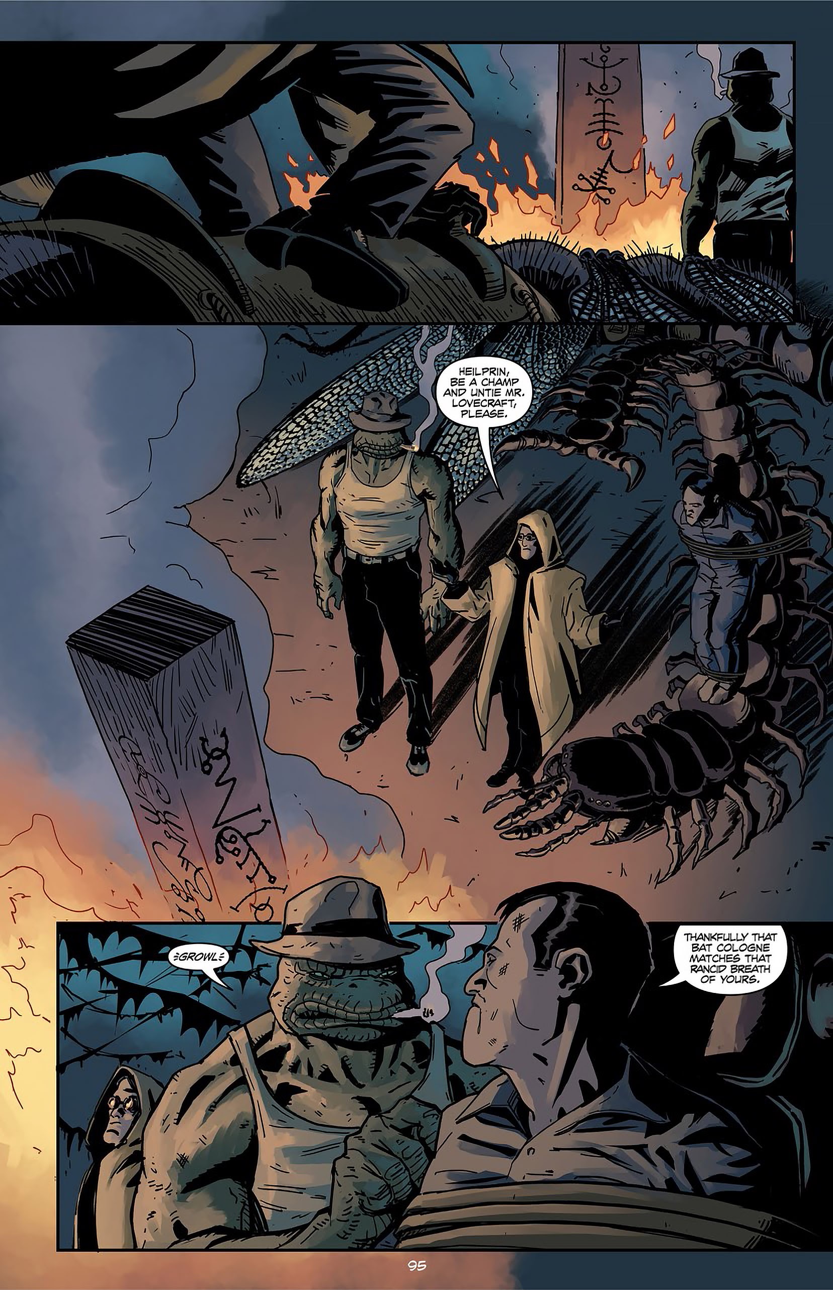 Read online Lovecraft P.I. - The Curious Case of ReAnimator comic -  Issue # TPB - 96