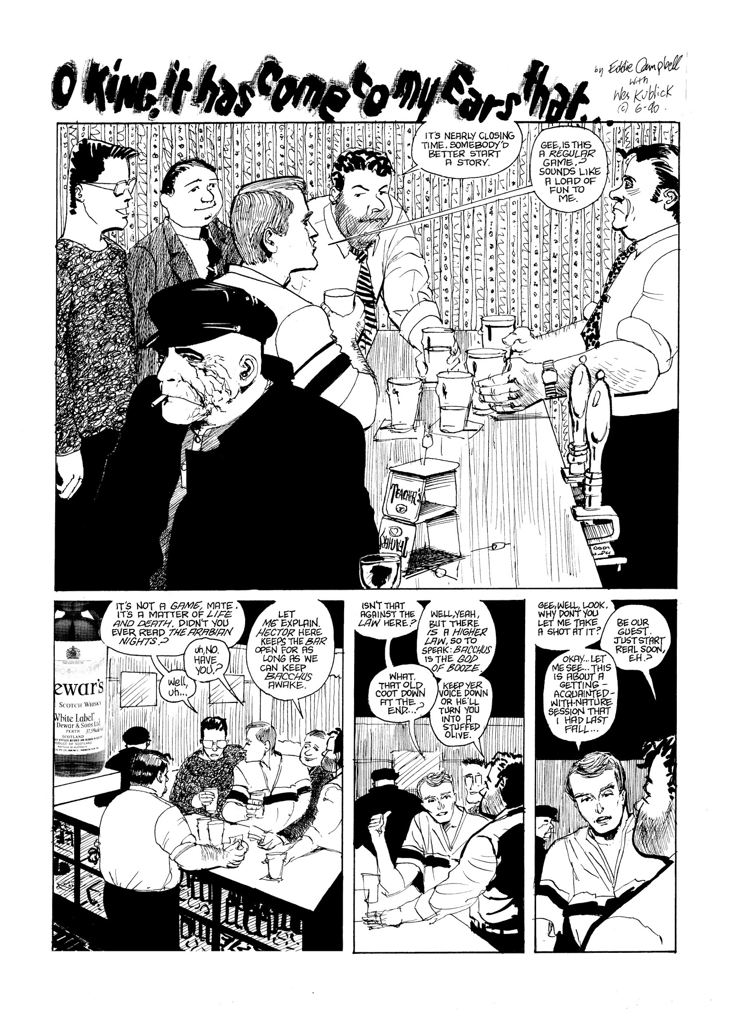 Read online Eddie Campbell's Bacchus comic -  Issue # TPB 3 - 128