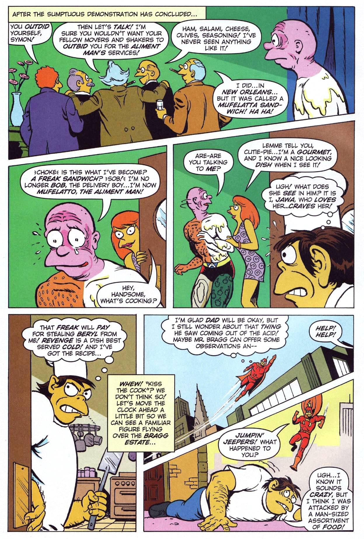 Read online Bongo Comics Presents Simpsons Super Spectacular comic -  Issue #5 - 28