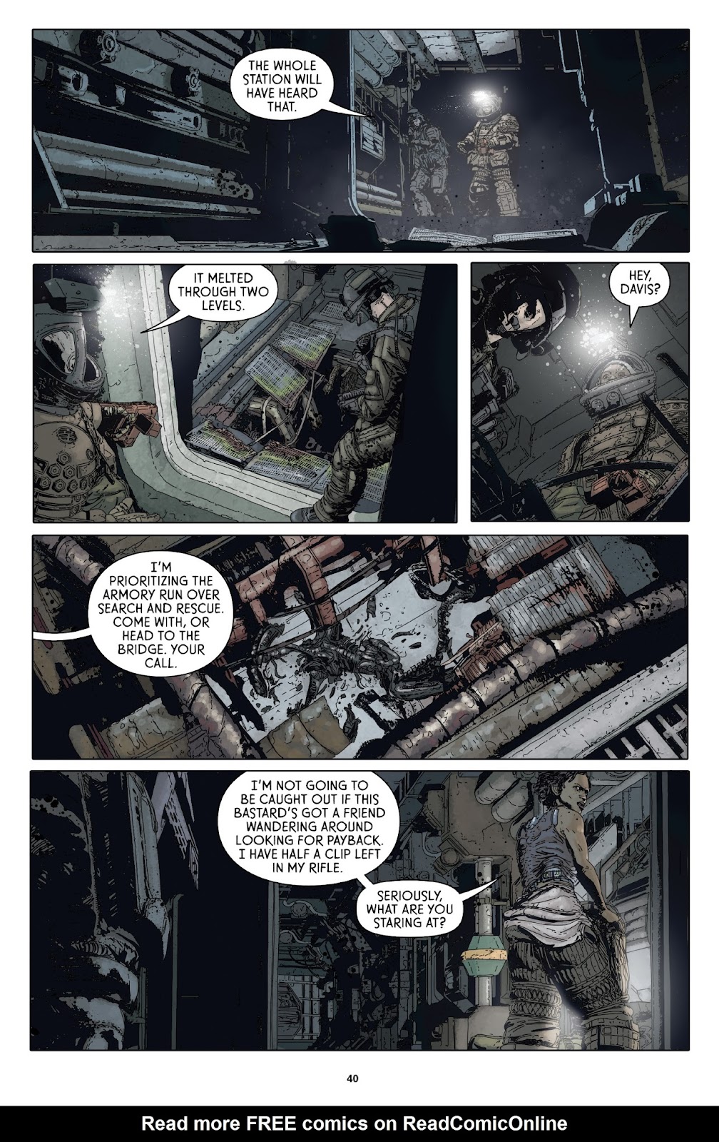 Aliens: Defiance issue TPB 1 - Page 39