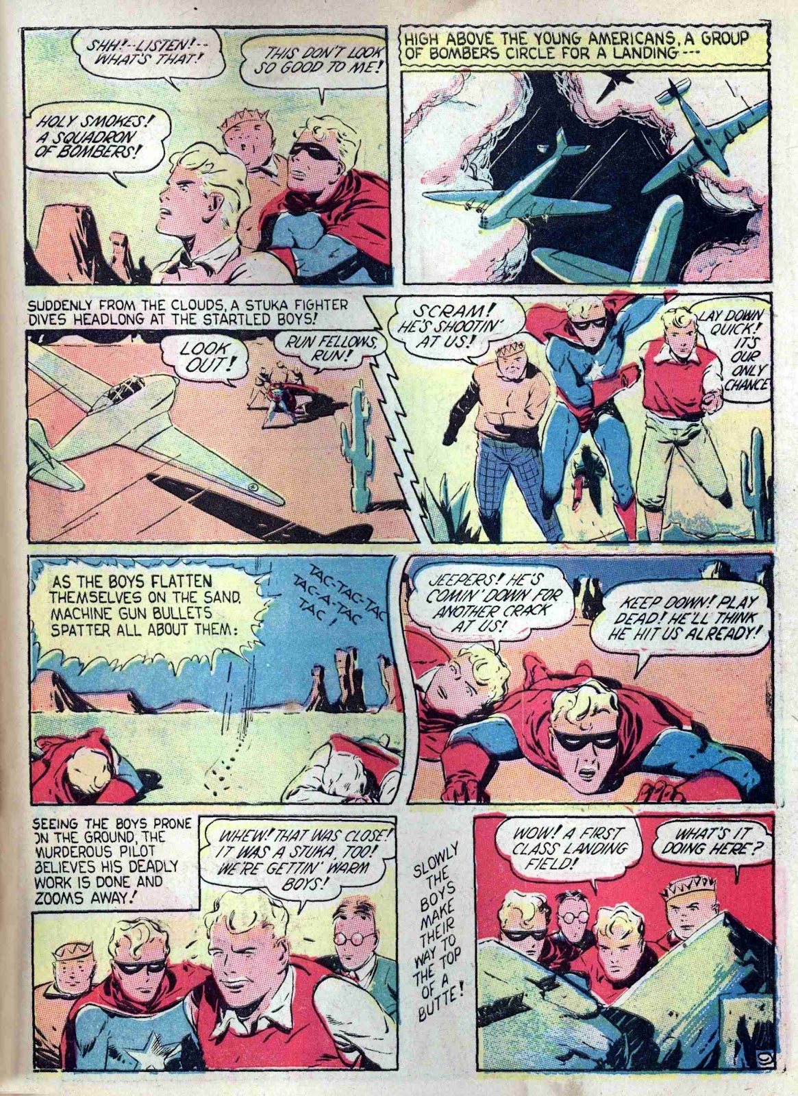 Captain Aero Comics issue 2 - Page 55