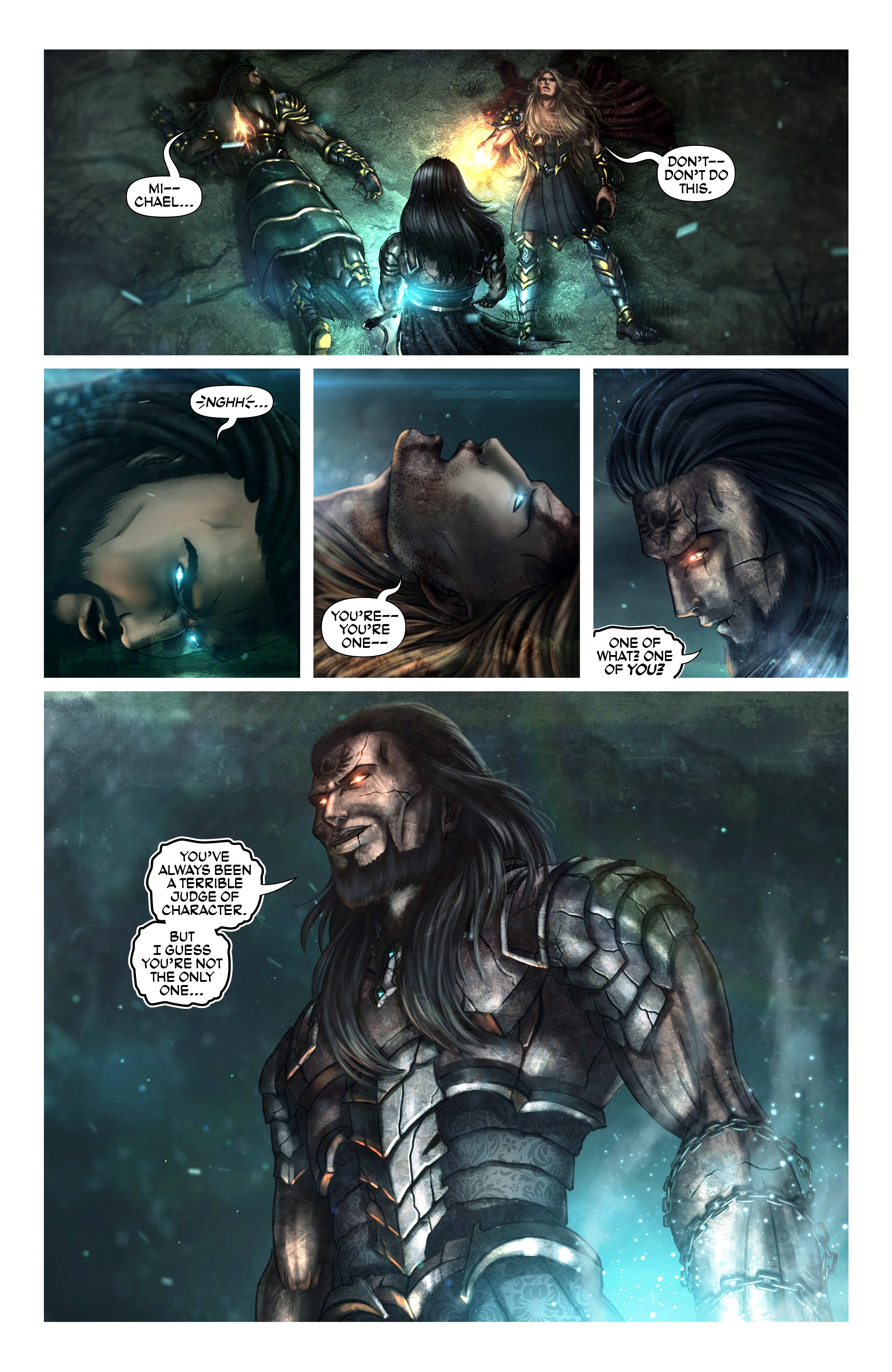 Read online Knights of the Golden Sun comic -  Issue #1 - 19