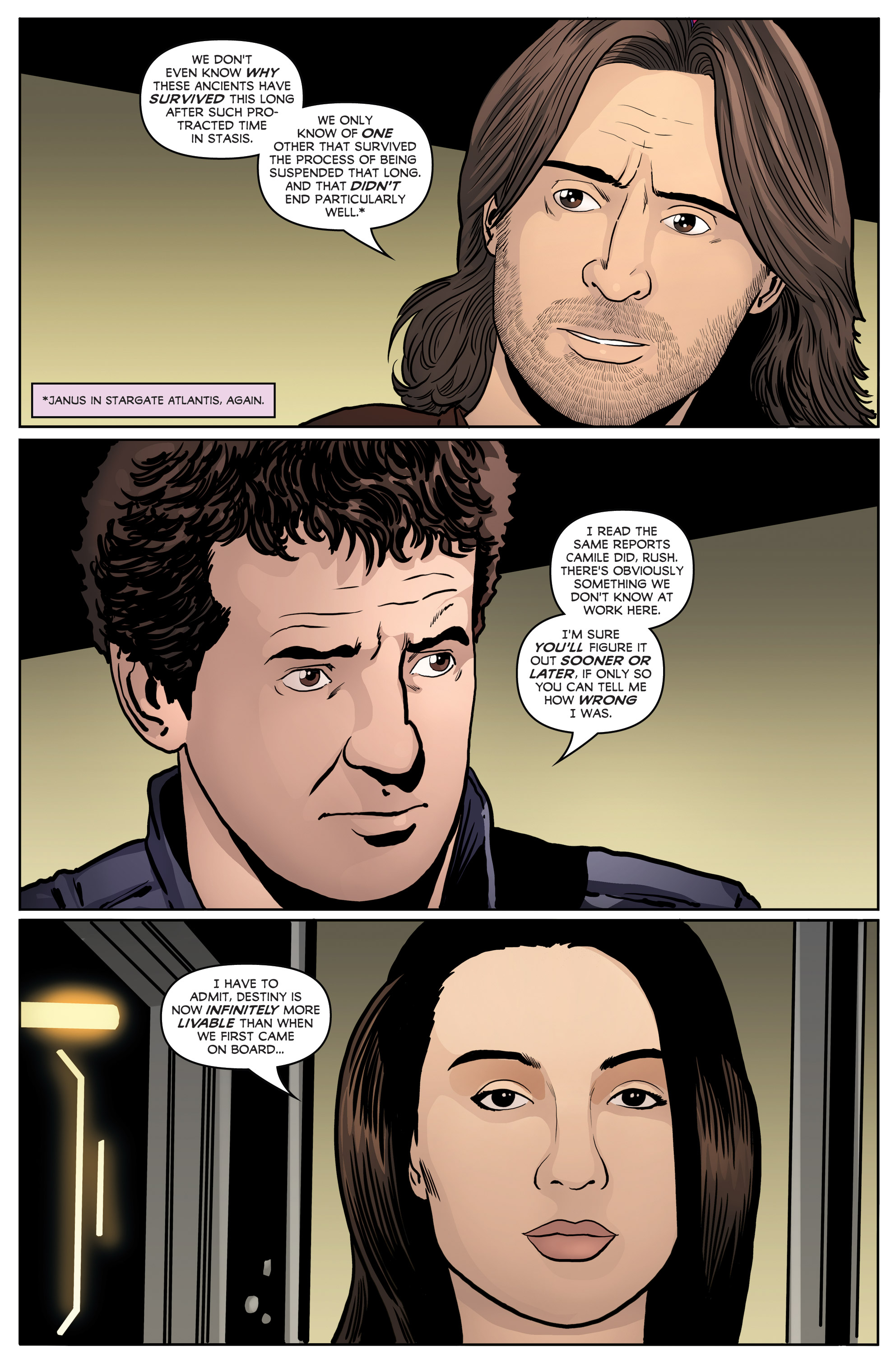 Read online Stargate Universe comic -  Issue #6 - 18