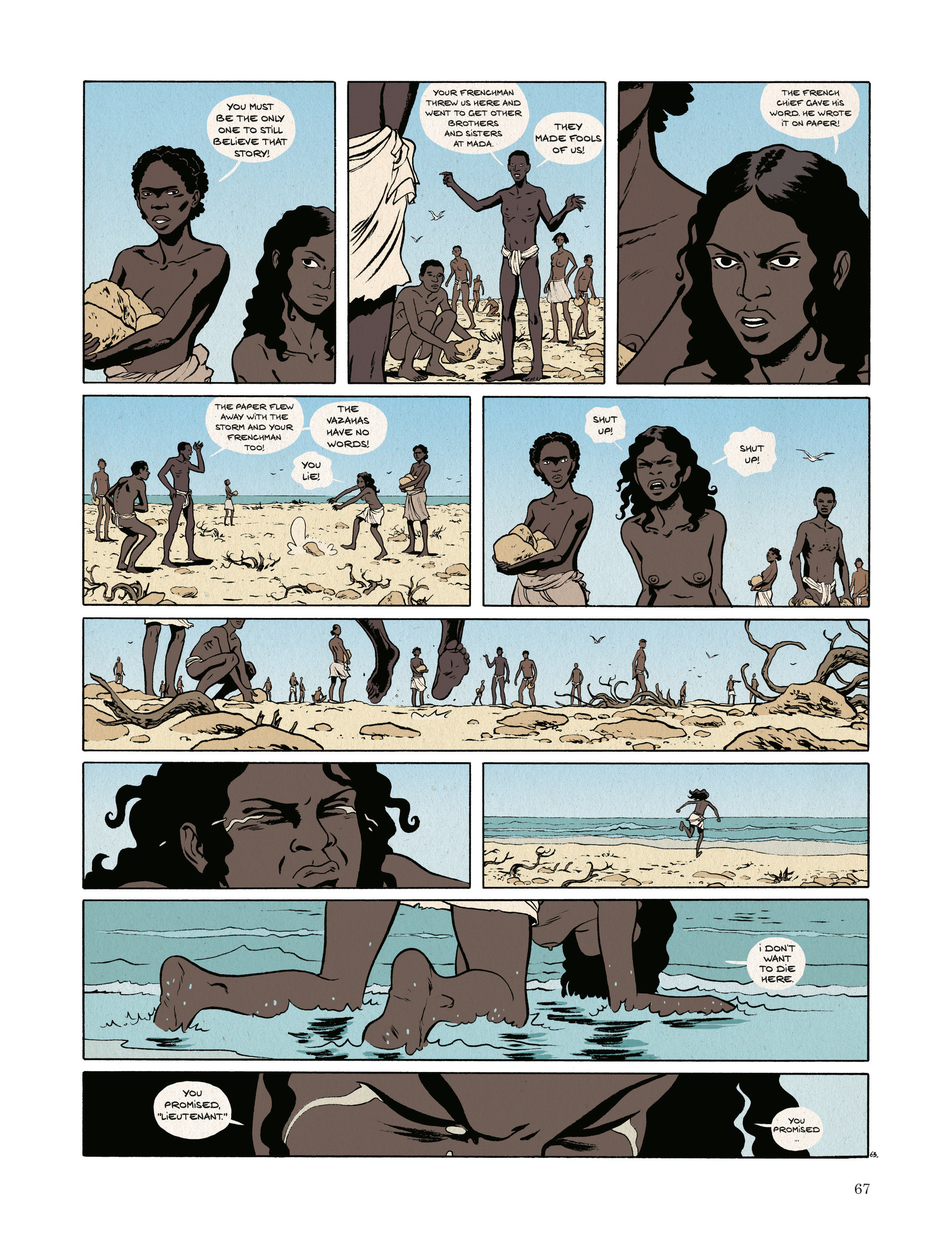 Read online The Forgotten Slaves of Tromelin comic -  Issue # TPB - 69