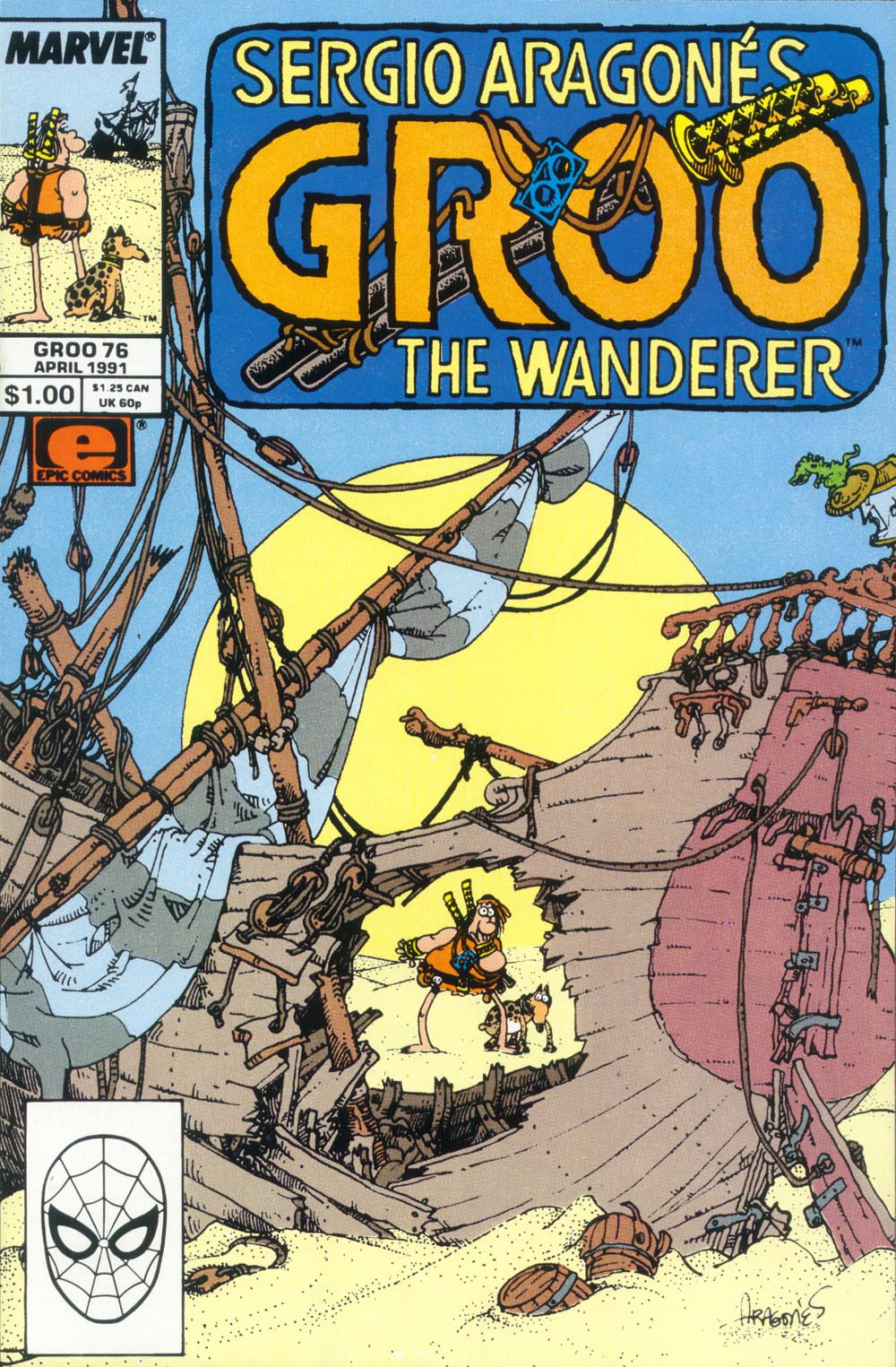Read online Sergio Aragonés Groo the Wanderer comic -  Issue #76 - 1