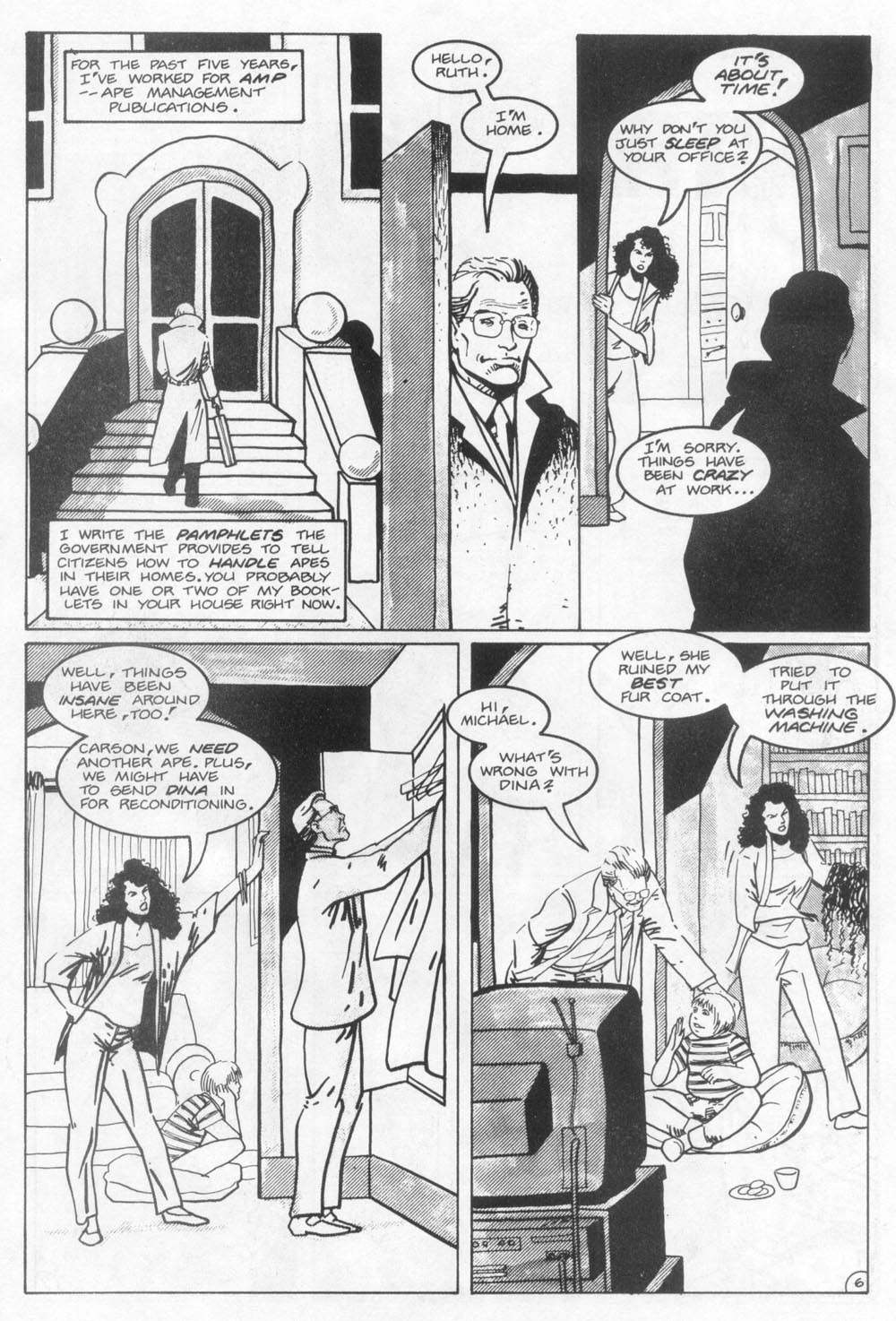Read online Planet of the Apes (1990) comic -  Issue #19 - 8