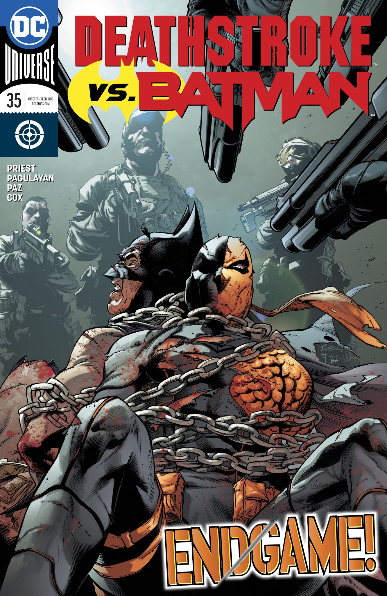 Read online Deathstroke (2016) comic -  Issue #35 - 1