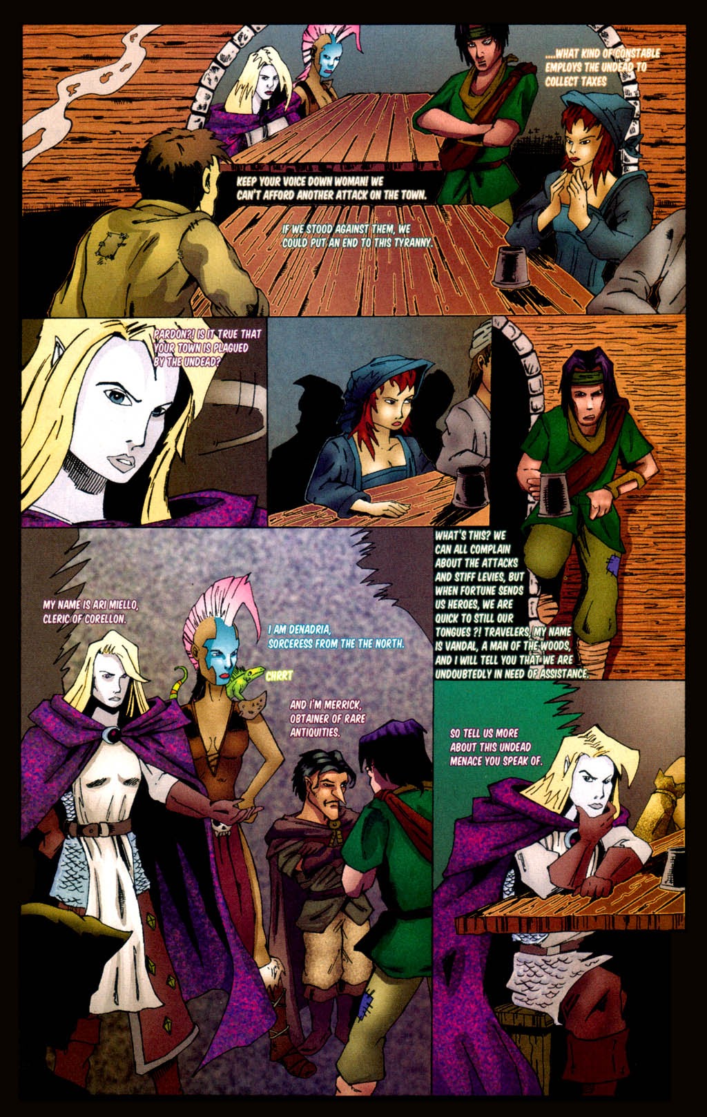 Read online Dungeons & Dragons: Crisis in Raimiton comic -  Issue # Full - 9