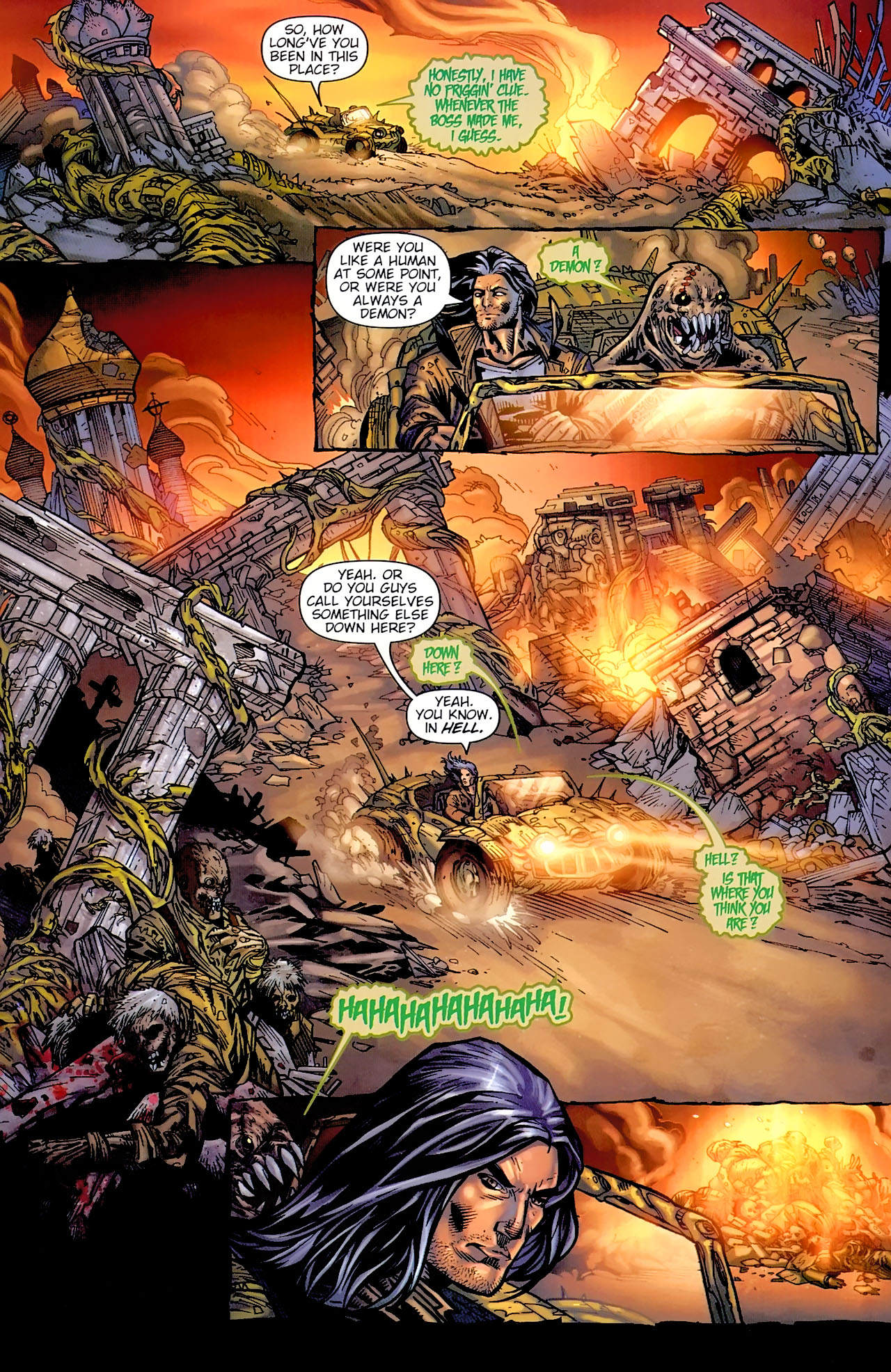 Read online The Darkness: Level comic -  Issue #4 - 12