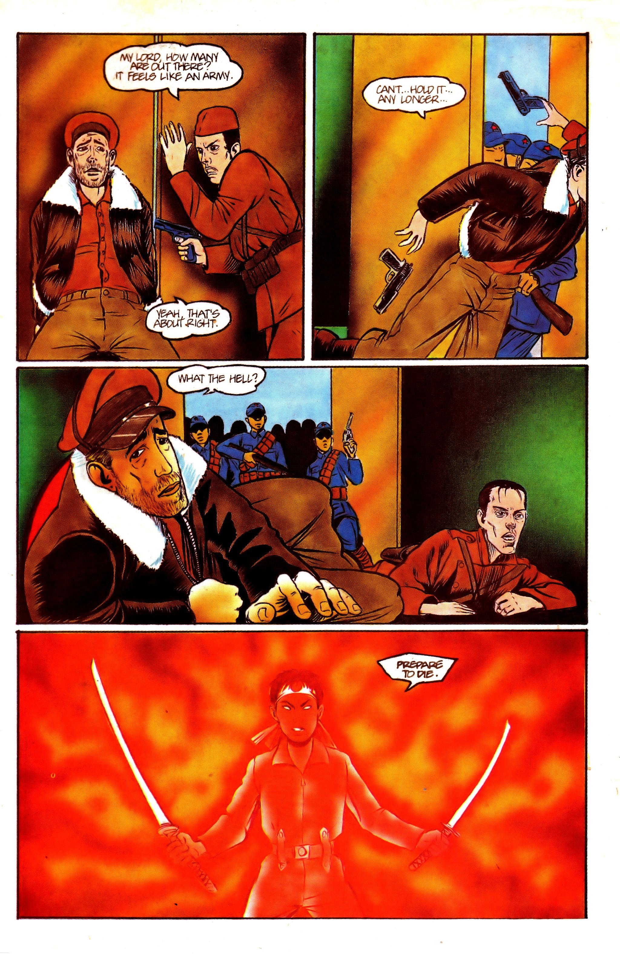 Read online Samurai (1987) comic -  Issue #3 - 12