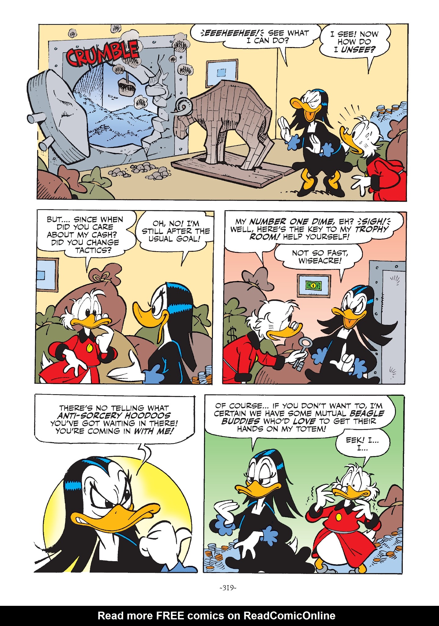 Read online Mickey and Donald: The Search For the Zodiac Stone comic -  Issue # TPB - 318