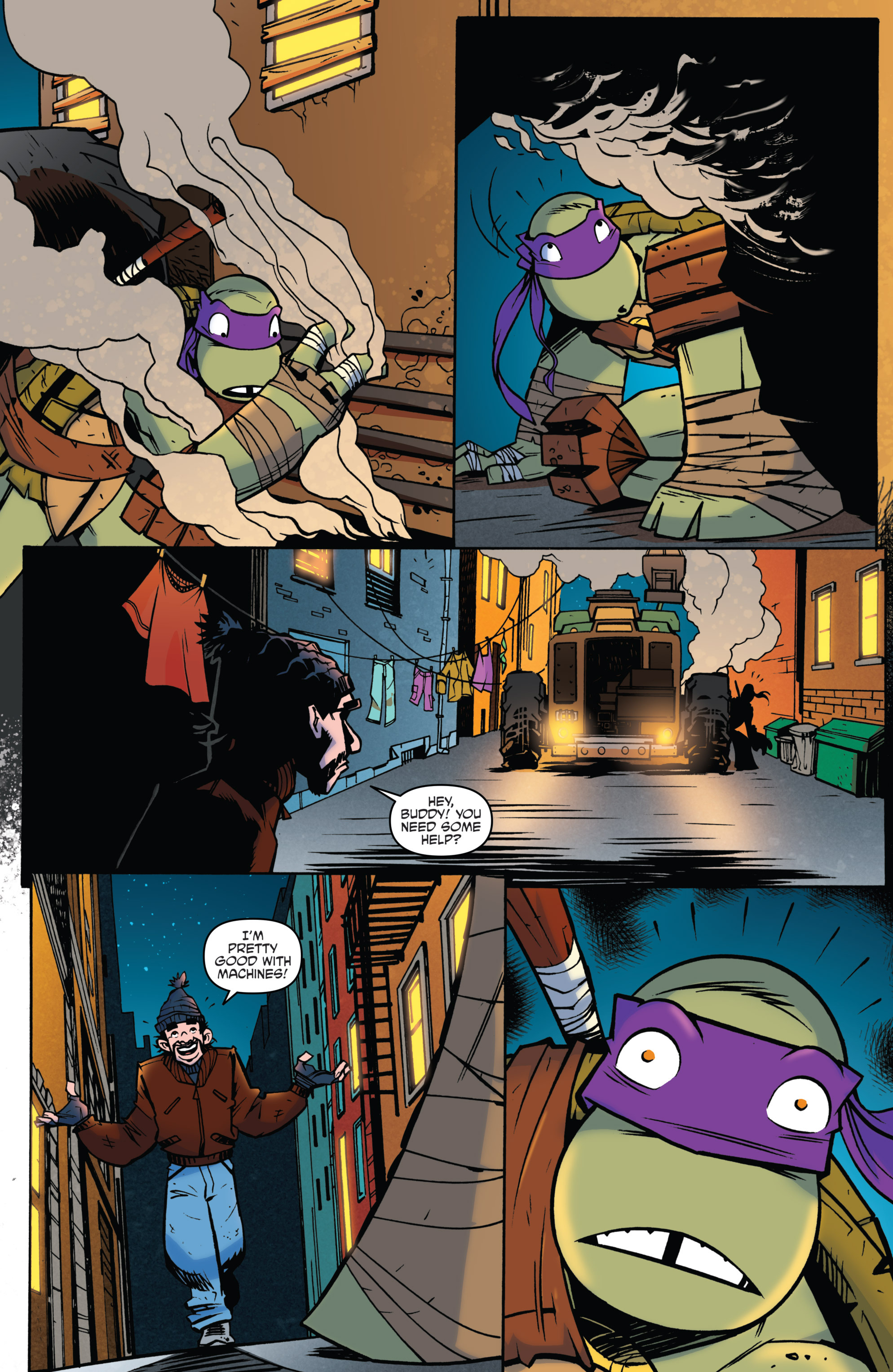 Read online Teenage Mutant Ninja Turtles New Animated Adventures comic -  Issue #16 - 16
