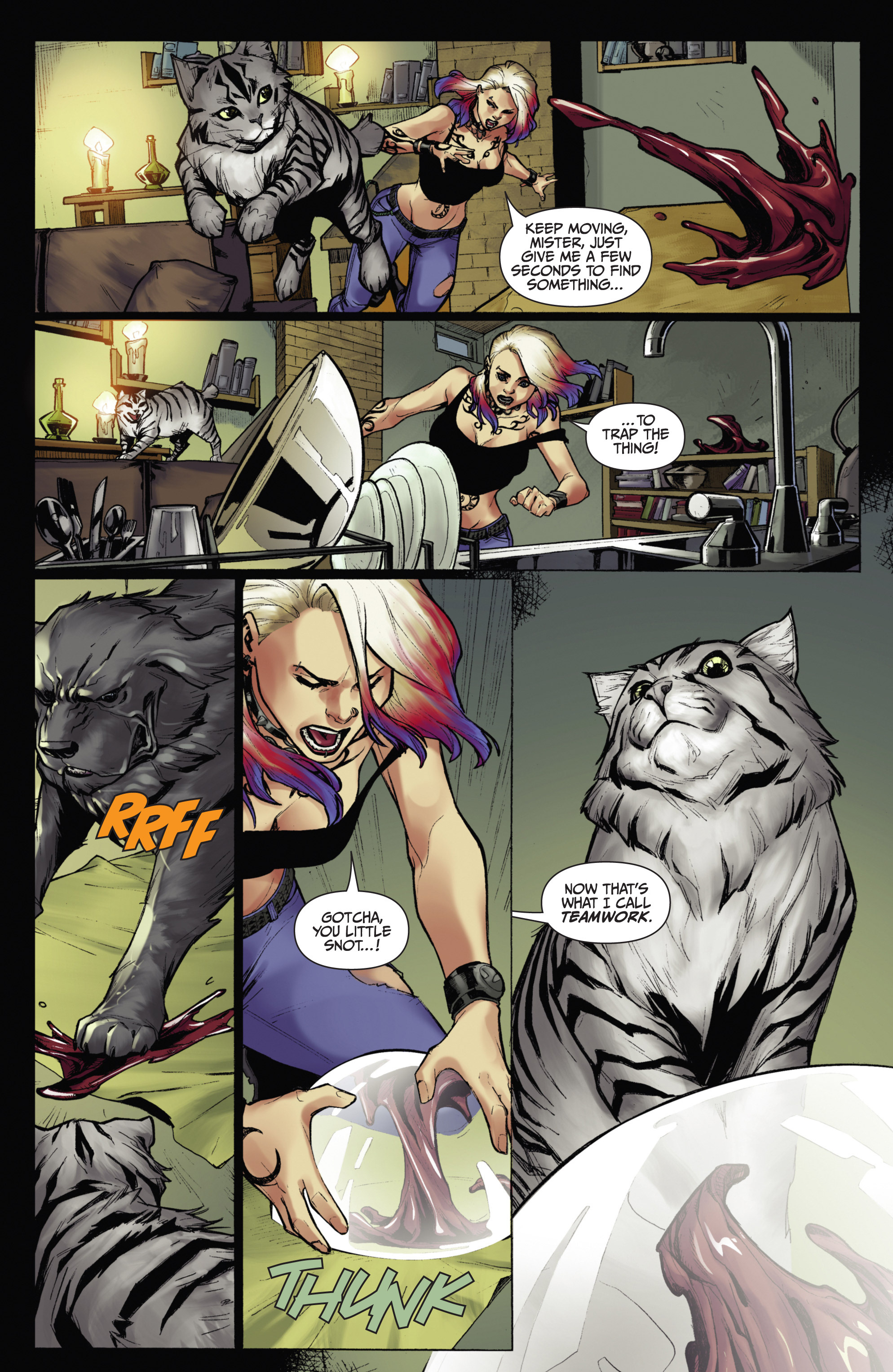 Read online Jim Butcher's The Dresden Files: Down Town comic -  Issue # _TPB - 55