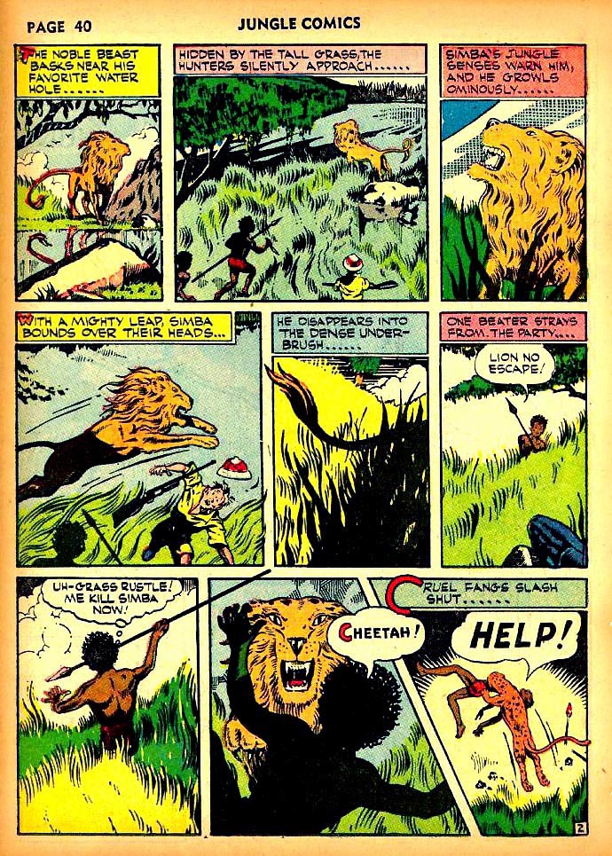 Read online Jungle Comics comic -  Issue #23 - 44