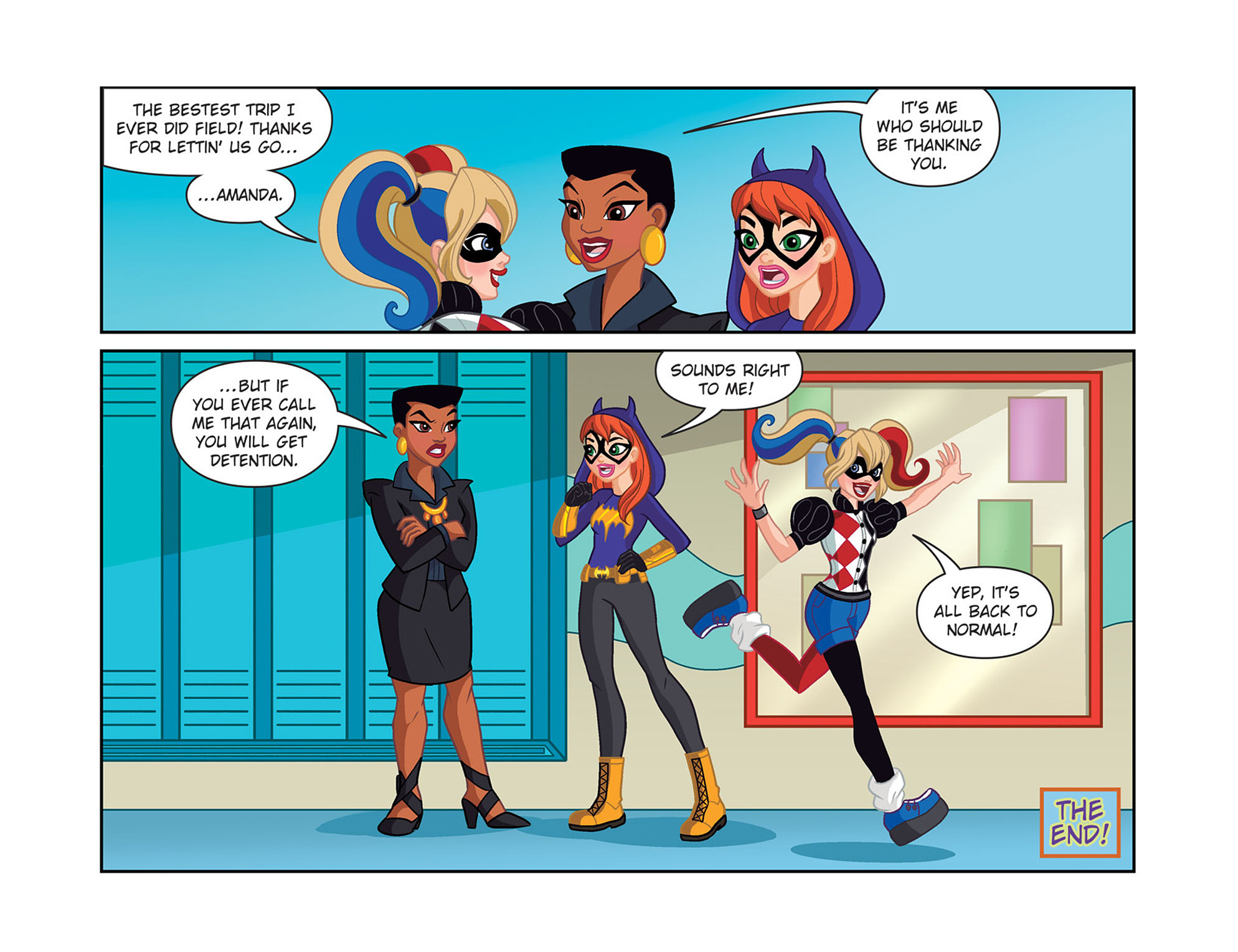 Read online DC Super Hero Girls: Past Times at Super Hero High comic -  Issue #12 - 23